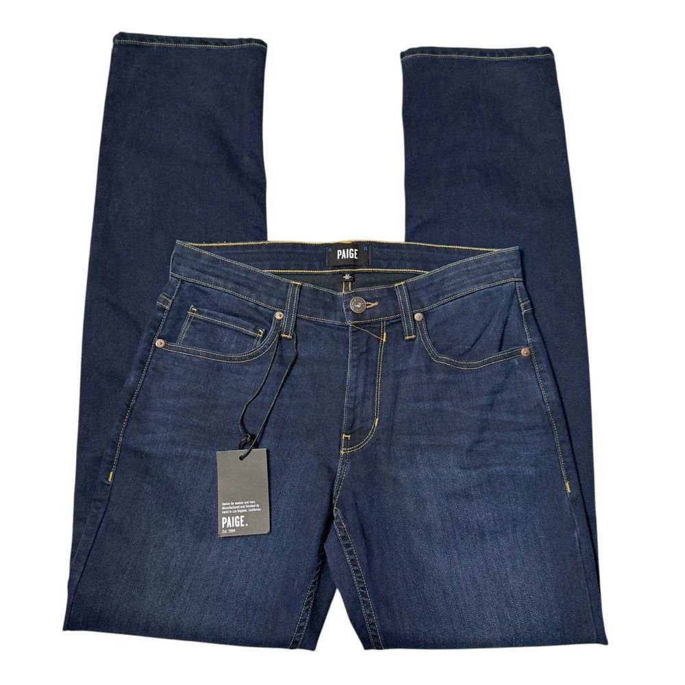 Paige NWT New $199 Paige Transcend Normandie Straight Jean Size 2 Size US 29 - 4 Thumbnail