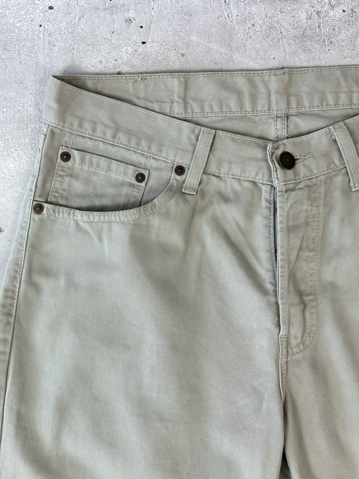 Levi's Levi’s 582 Vintage Beige Cotton Men’s Shorts Size US 32 / EU 48 - 3 Thumbnail