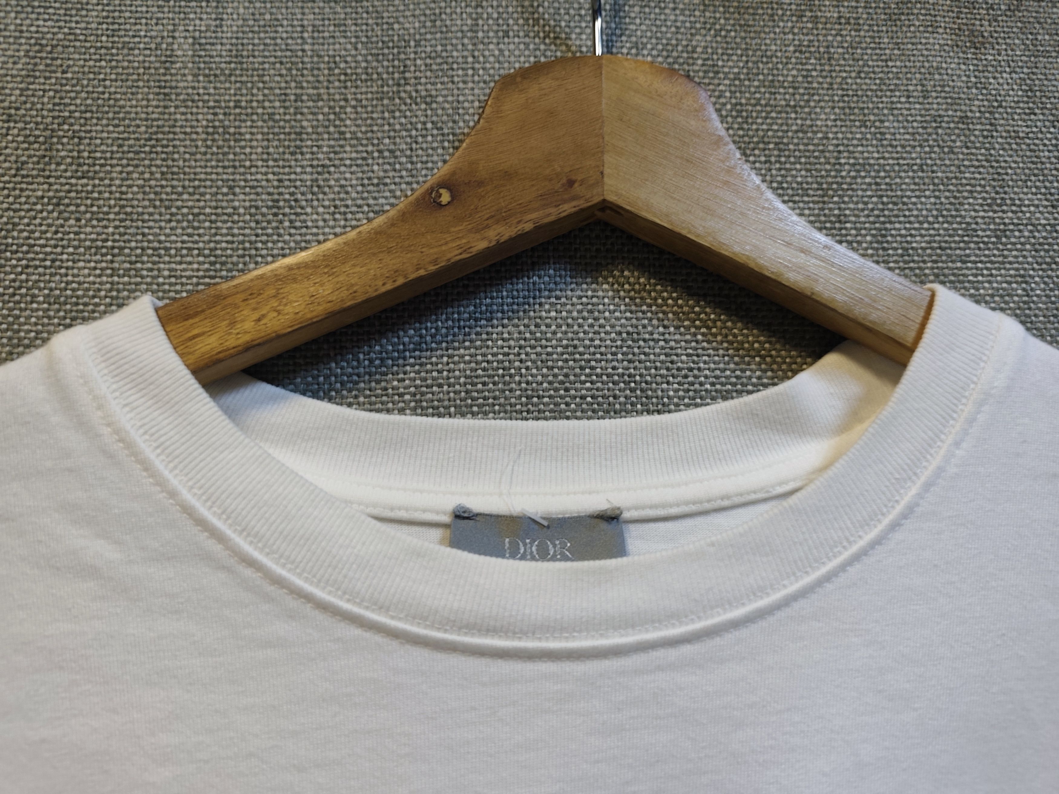 Dior Dior x Shawn Stussy Bee White T-Shirt Size US L / EU 52-54 / 3 - 4 Thumbnail