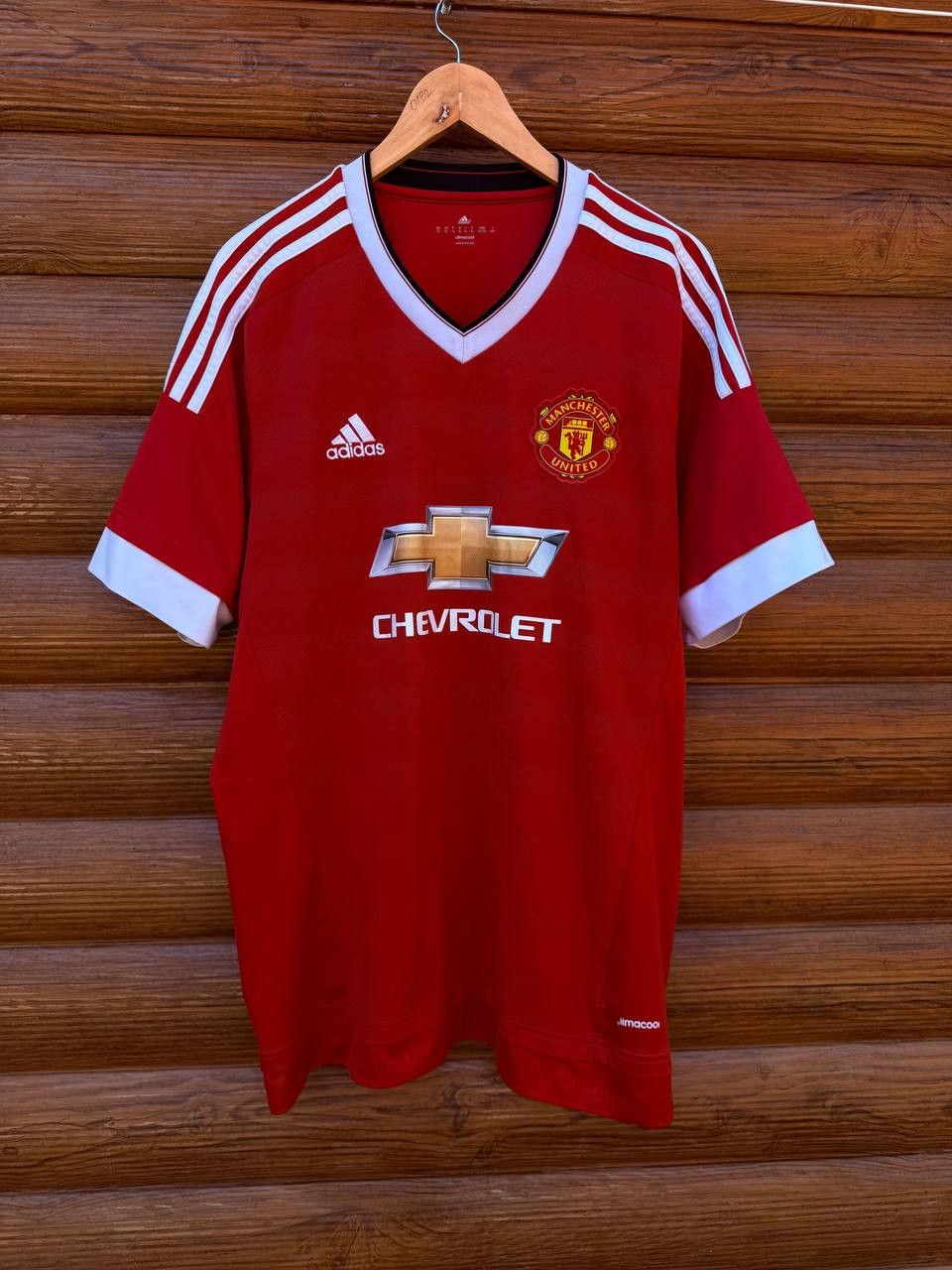 Adidas MANCHESTER UNITED HOME FOOTBALL SHIRT SOCCER JERSEY ADIDAS Size US XL / EU 56 / 4 - 1 Thumbnail