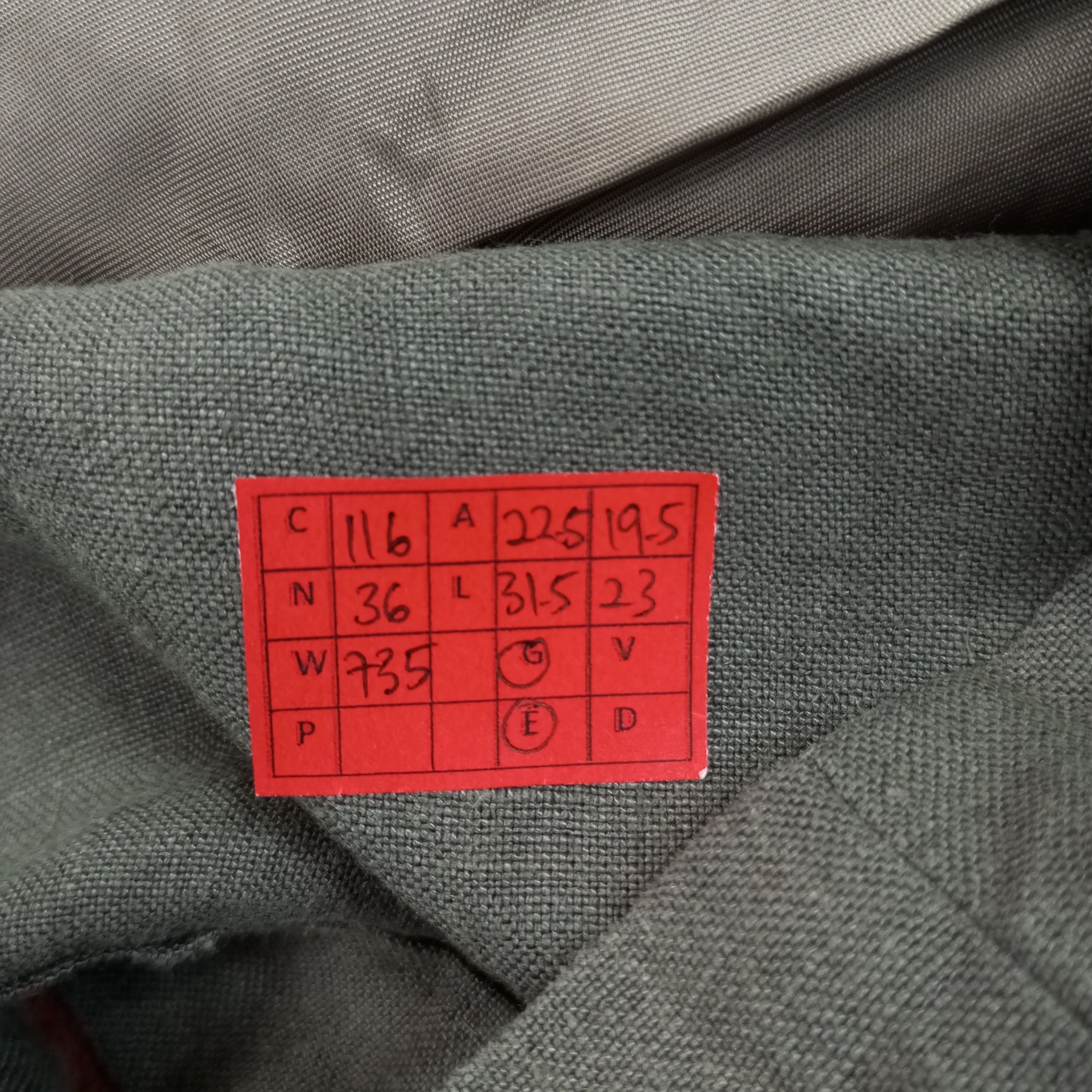 Vintage × Y's for Men × Yohji Yamamoto Ys For Men By Yohji Yamamoto Japanese Designer Blazer Office Size 38R - 7 Thumbnail