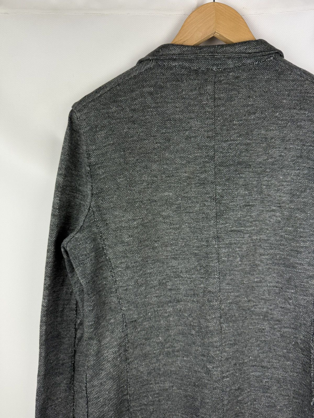 Harris Wharf London Harris Wharf London Cotton / Linen Unlined Blazer Jacket Size 38R - 13 Thumbnail