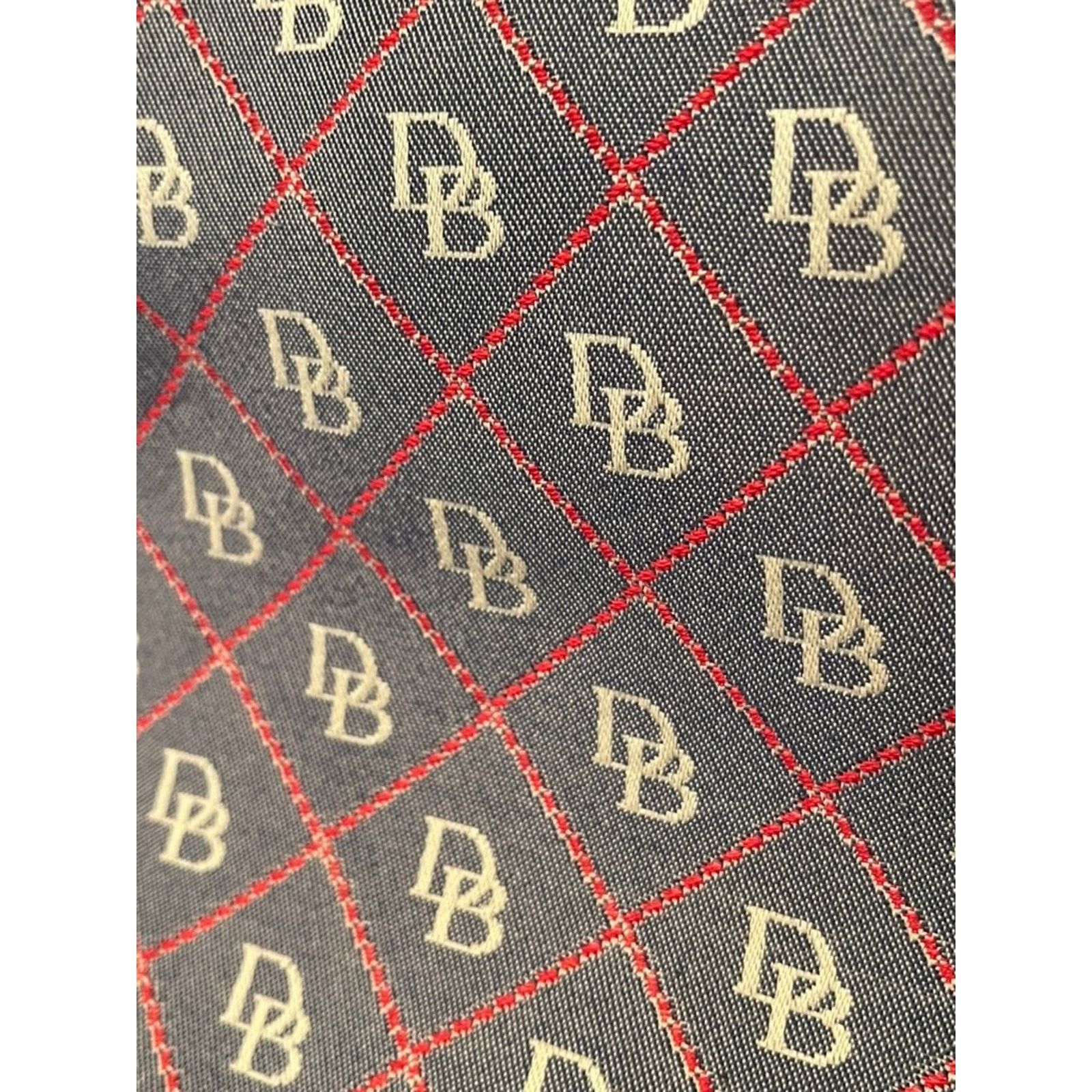 Dooney & Bourke Dooney & Bourke Monogram Canvas Leather Tote Shoulder Bag Size ONE SIZE - 6 Thumbnail