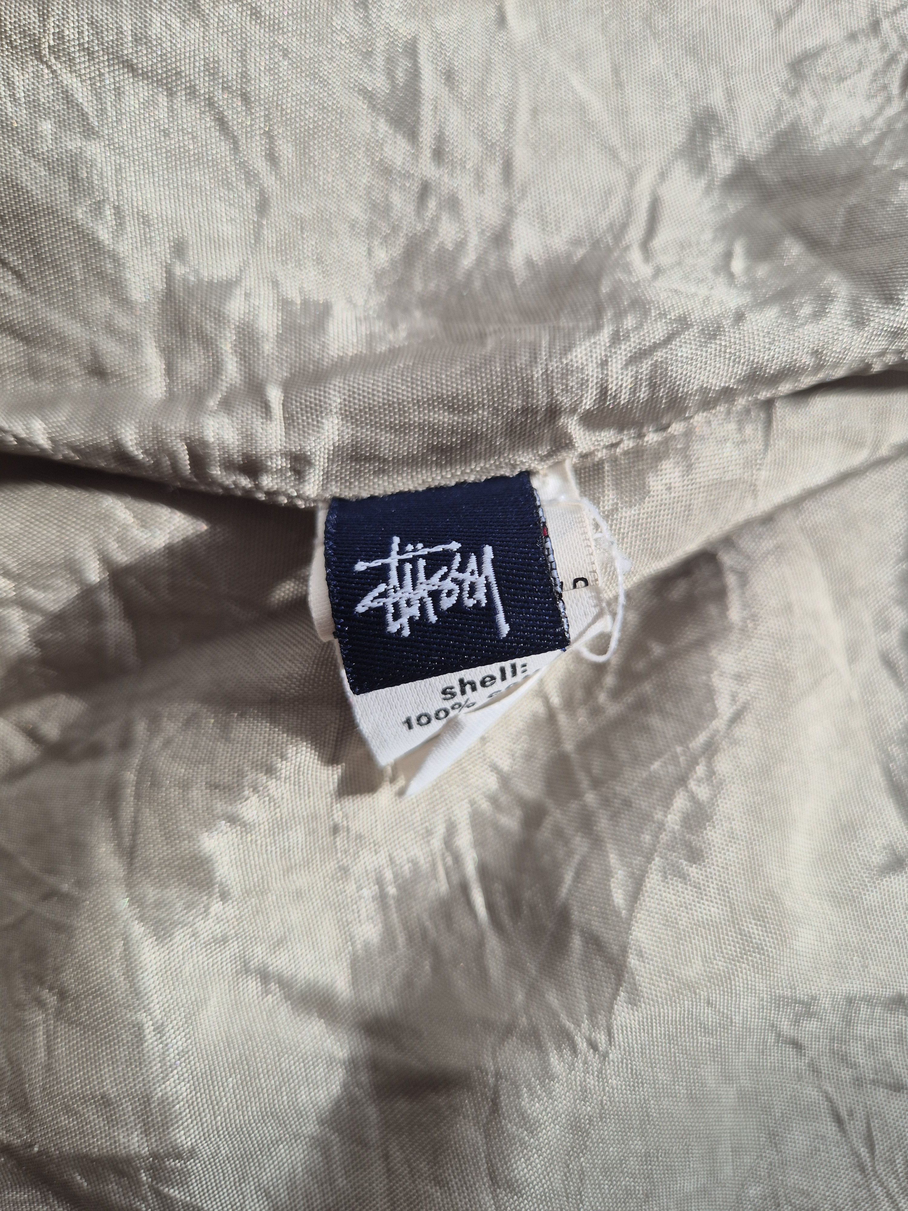 Stussy Stussy cream jacket 90's Size US L / EU 52-54 / 3 - 4 Thumbnail