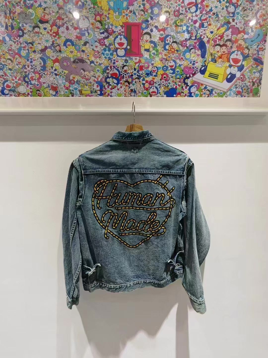 Human Made HUMAN MADE Heart Logo Denim Jacket Q15 Size US L / EU 52-54 / 3 - 2 Thumbnail