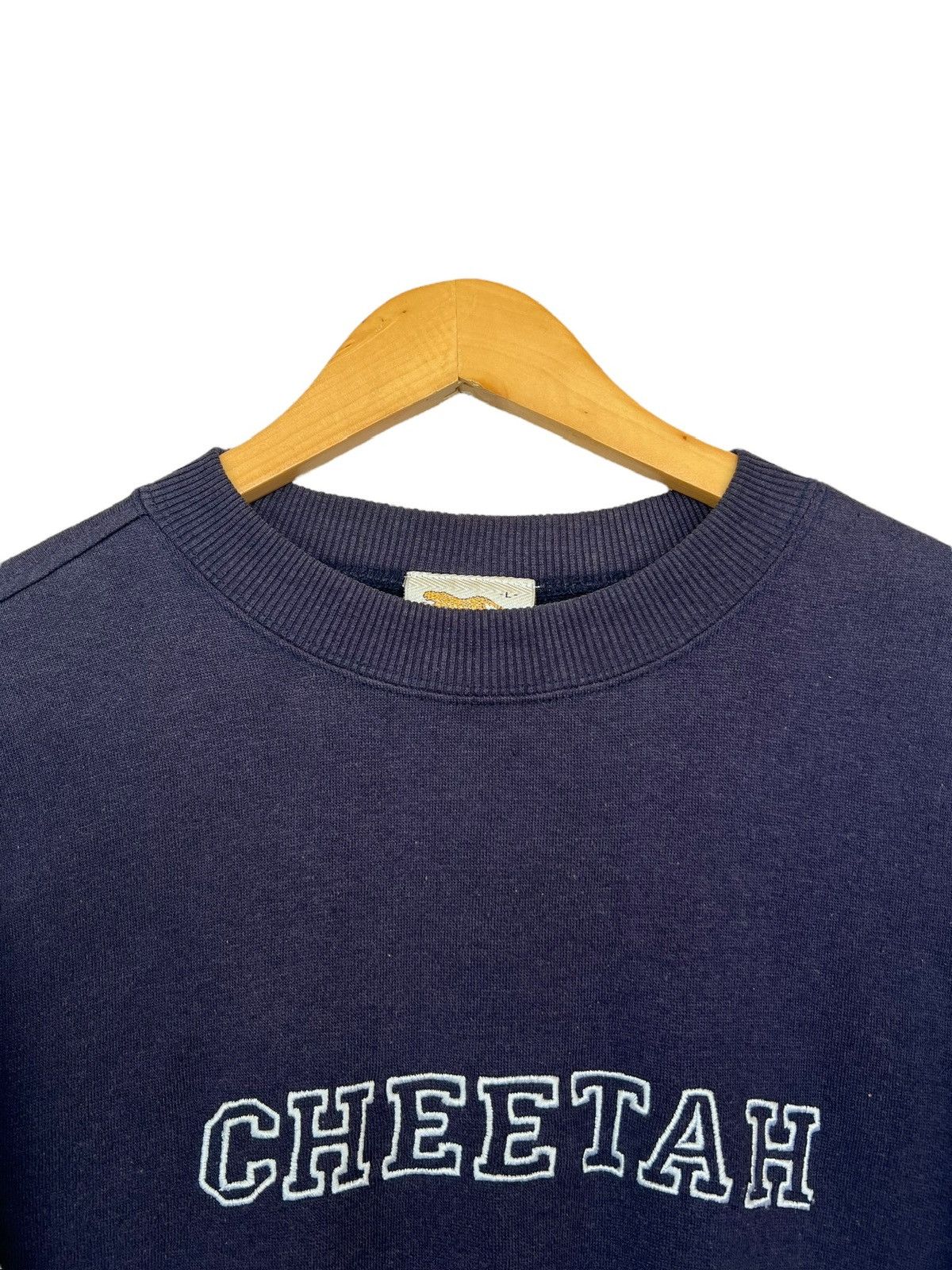 Vintage Vintage 90s Cheetah Baggy Boxy Distressed Sweatshirt Size US S / EU 44-46 / 1 - 3 Thumbnail