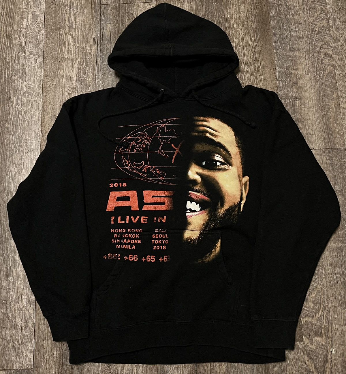 Weeknd Wearing The Weeknd Supreme North Face The Weeknd Asia World