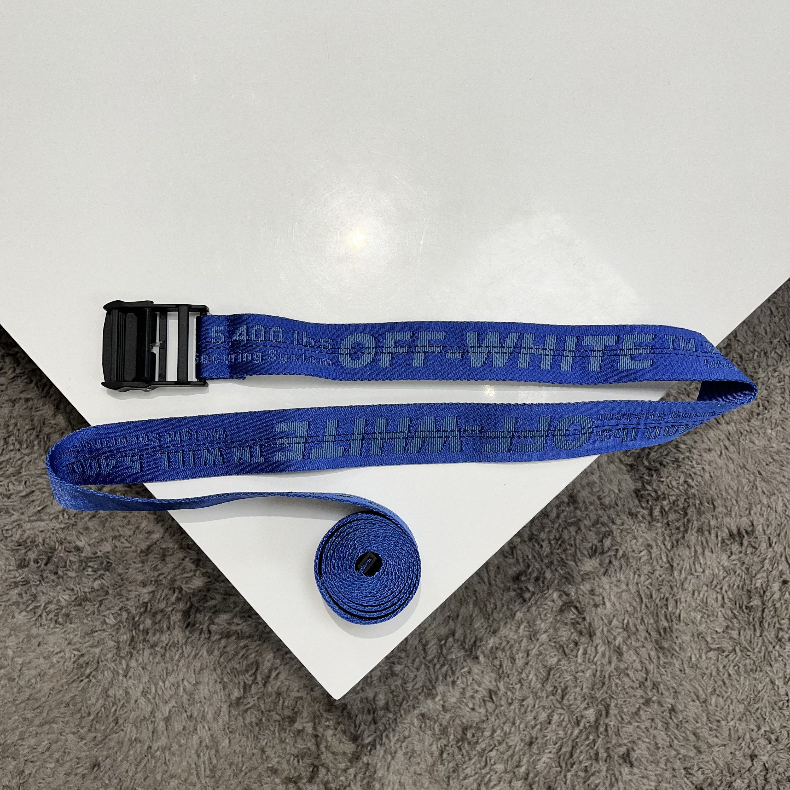 Off-White Off-White Industrial Belt Blue/Black Size ONE SIZE - 1 Thumbnail