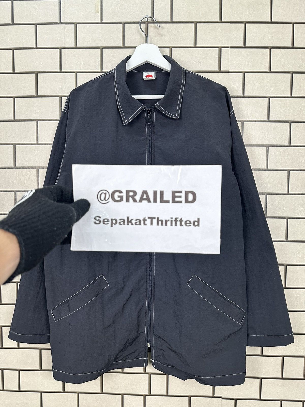 Designer × Vintage Urbaniak Soul Arch Zipper Light Jacket Size US L / EU 52-54 / 3 - 13 Thumbnail