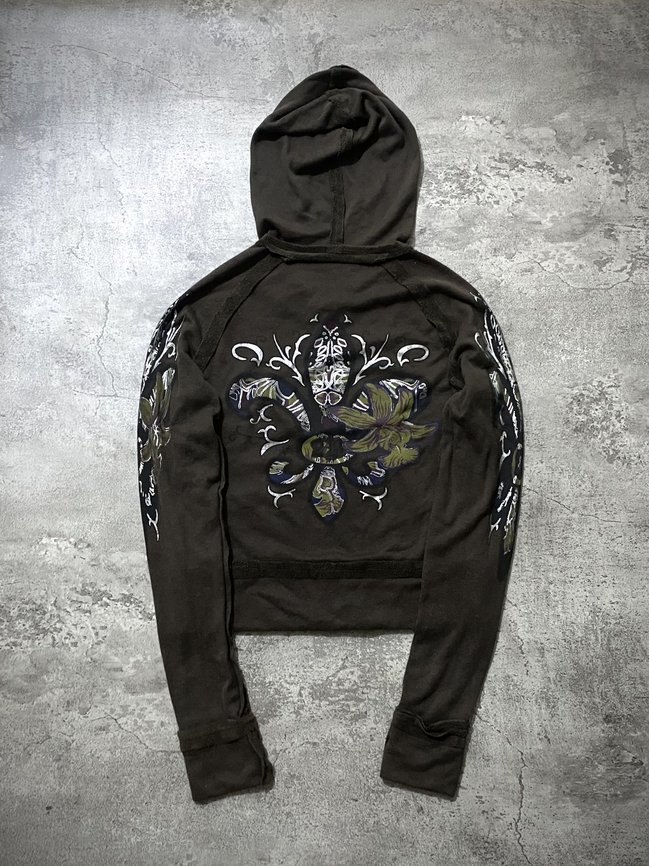 Japanese Brand Y2&K 2B FREE VKEI STYLE BOXY HOODIE Size US S / EU 44-46 / 1 - 2 Thumbnail