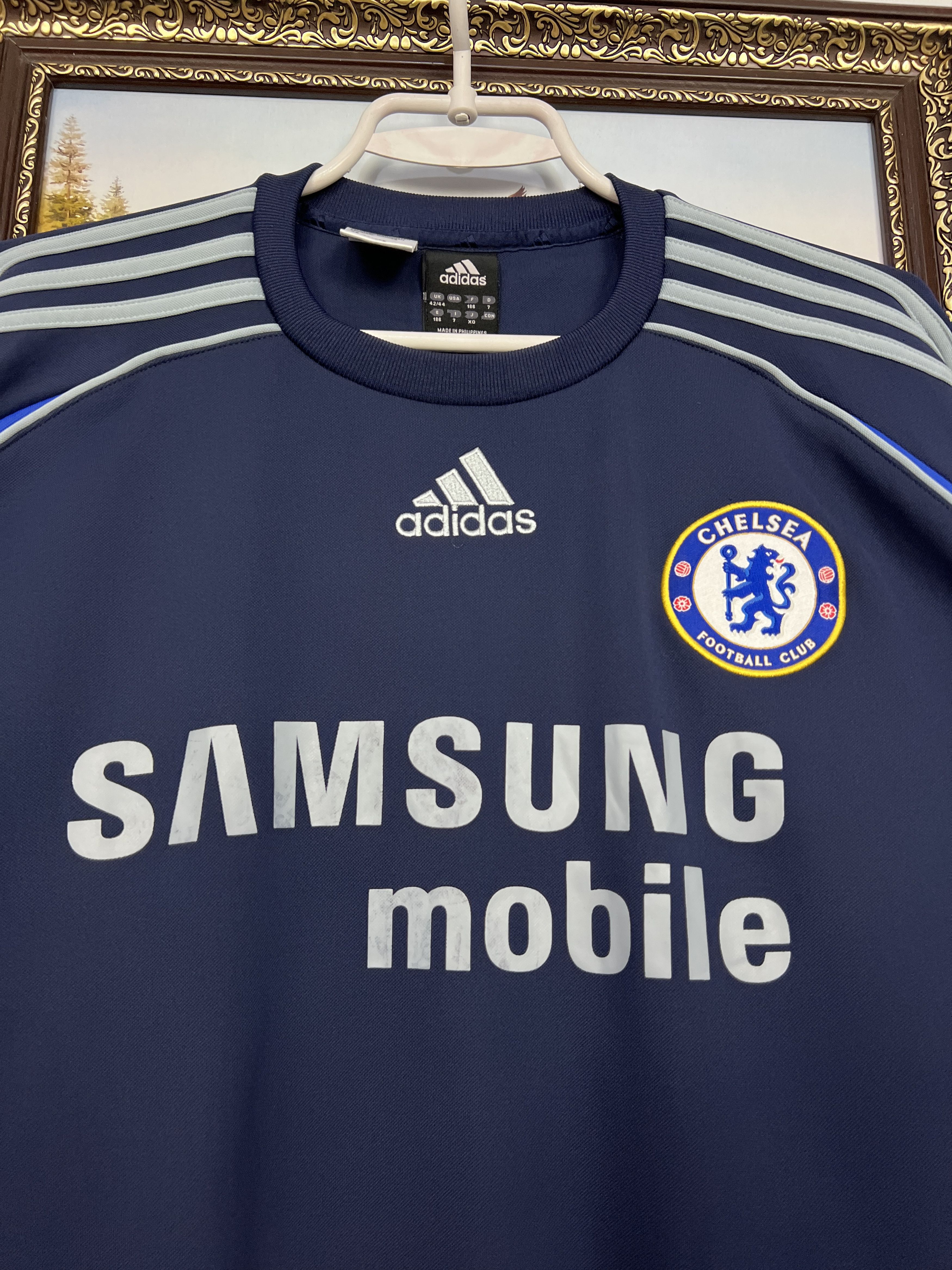 Adidas Vintage Adidas Chelsea Football Sweatshirt Soccer Size US L / EU 52-54 / 3 - 3 Thumbnail
