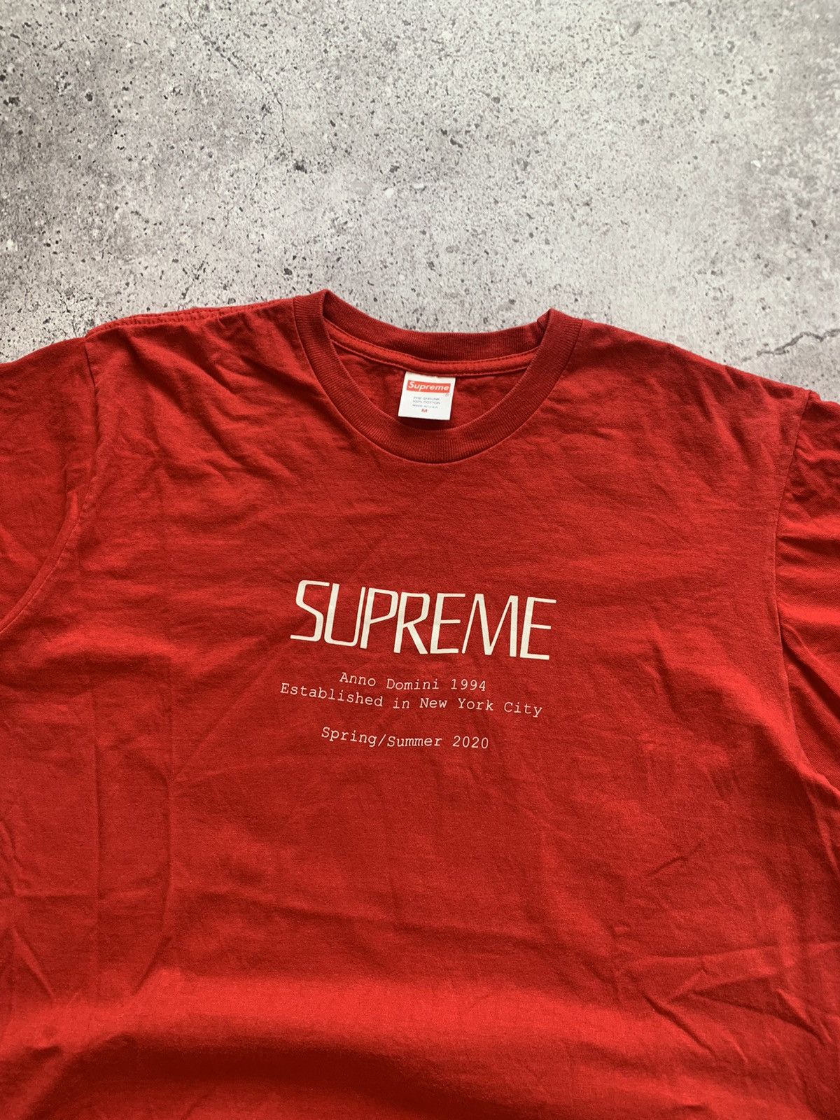 Supreme 🔥SUPREME ANNO DOMINI T-SHIRT TEE Size US M / EU 48-50 / 2 - 3 Thumbnail
