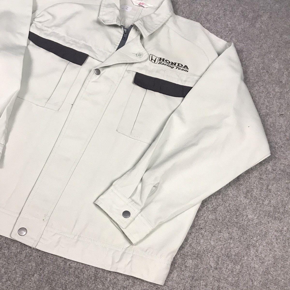 Honda × Japanese Brand VINTAGE HONDA RACING TEAM WOKR UNIFORM JAPAN WORK JACKET Size US L / EU 52-54 / 3 - 4 Thumbnail