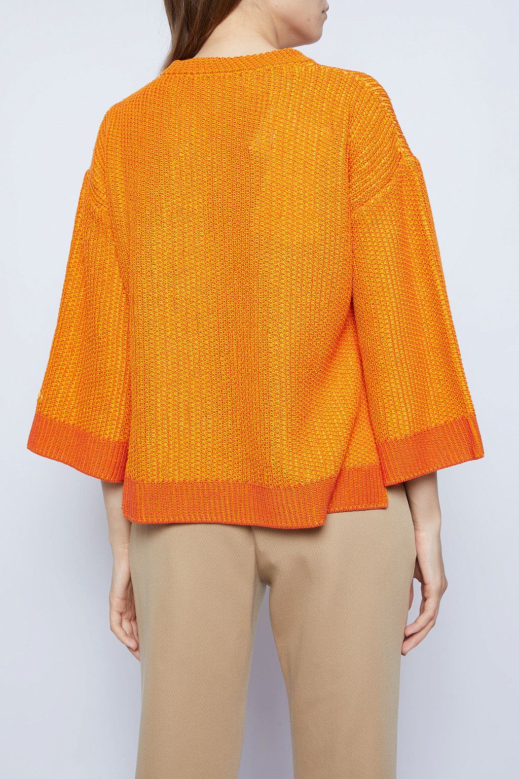 Marni o1y1125 Crewneck Sweater in Orange Size M / US 6-8 / IT 42-44 - 4 Thumbnail