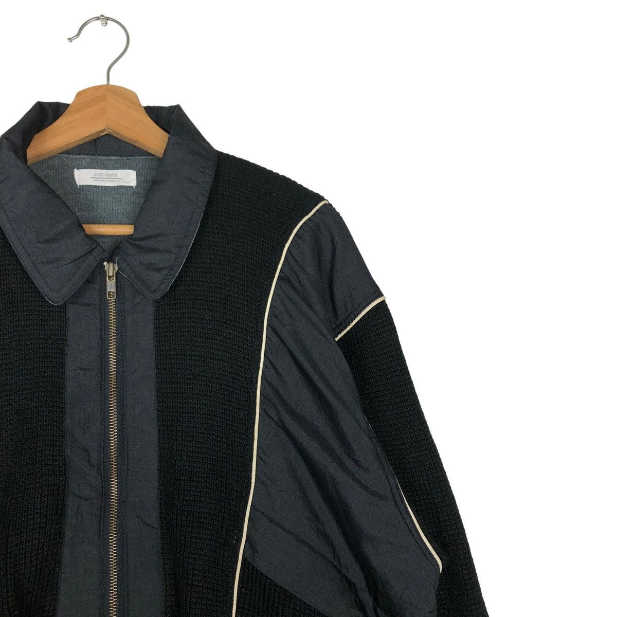 Japanese Brand 🔥VINTAGE BIKER BOMBER JACKET INTER COURSE ISSEY MIYAKE Size US L / EU 52-54 / 3 - 6 Thumbnail