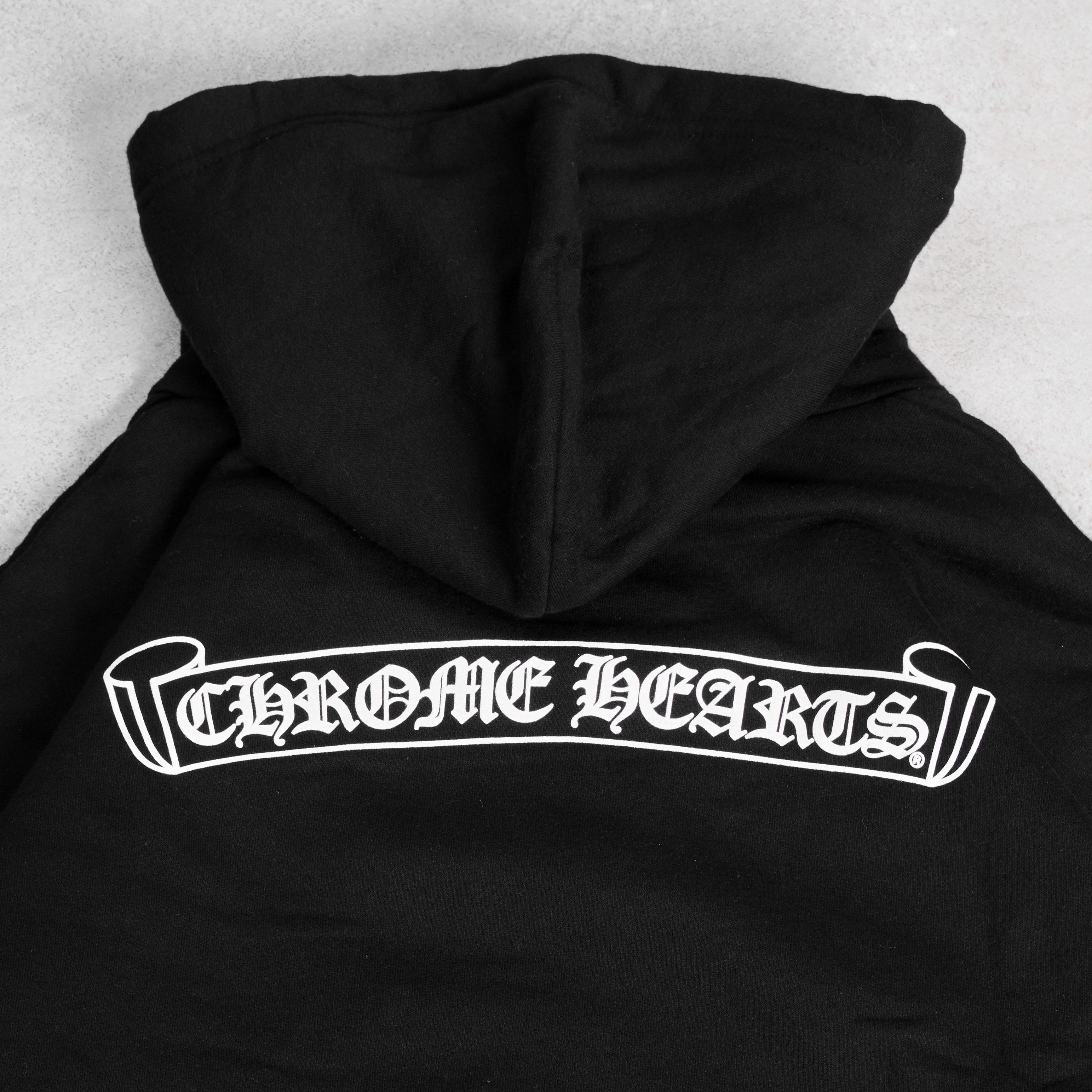 Chrome Hearts CHROME HEARTS LA Exclusive Hoodie BLACK Size US M / EU 48-50 / 2 - 6 Thumbnail