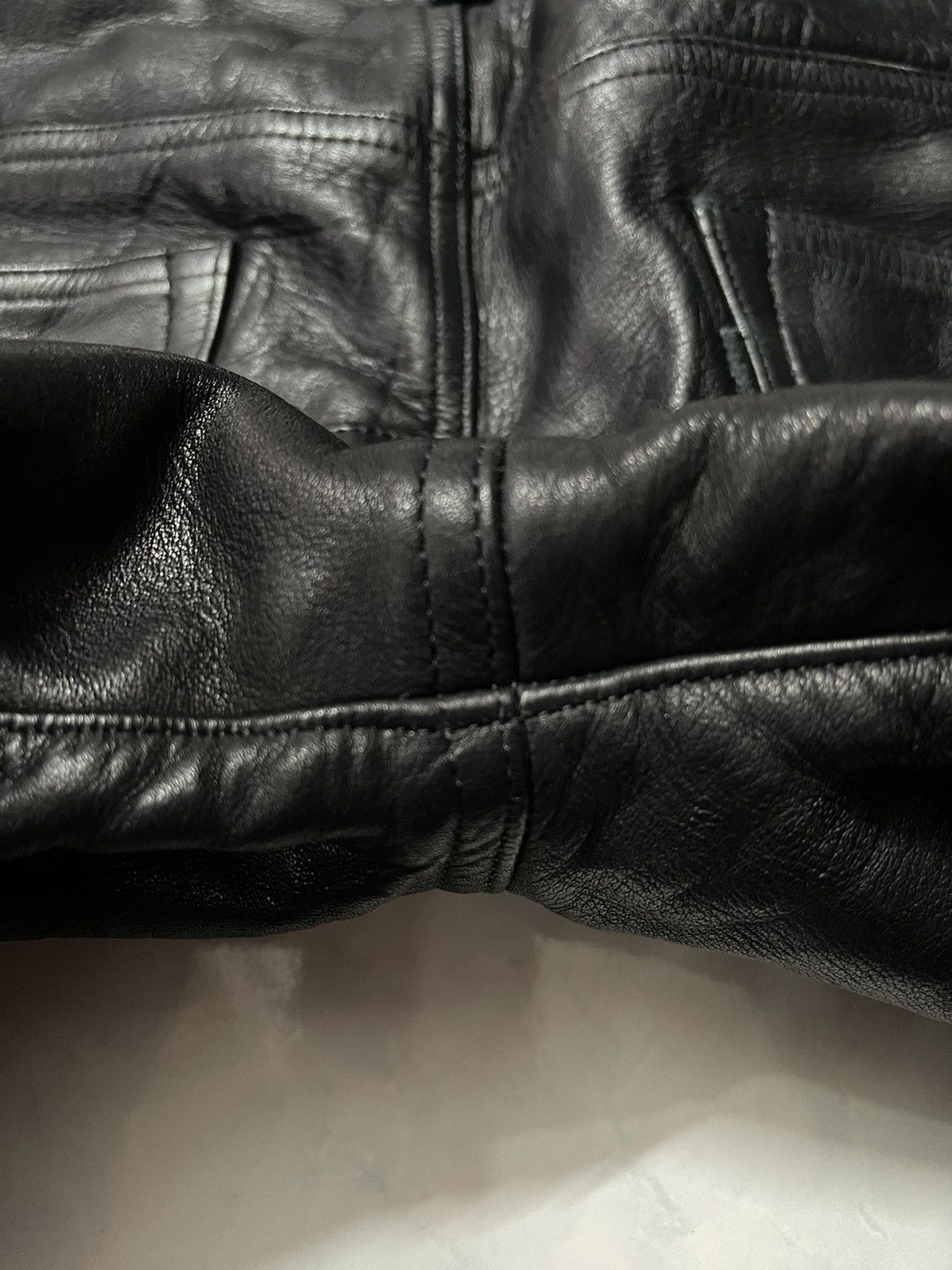 Japanese Brand John Undercover Leather Pants SlimFit Size US 30 / EU 46 - 7 Thumbnail