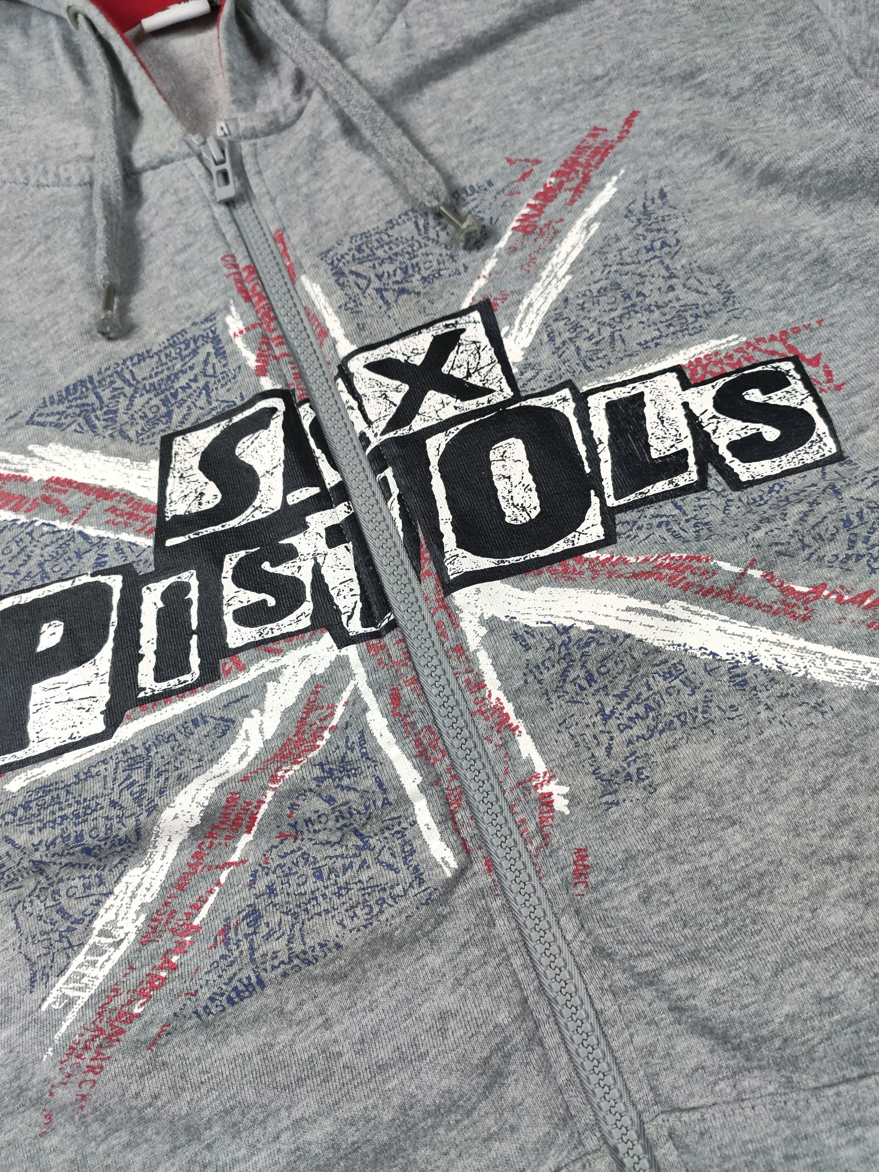 Band Tees × Vintage Sex Pistols vintage zip hoodie boxy Size US XXL / EU 58 / 5 - 5 Thumbnail