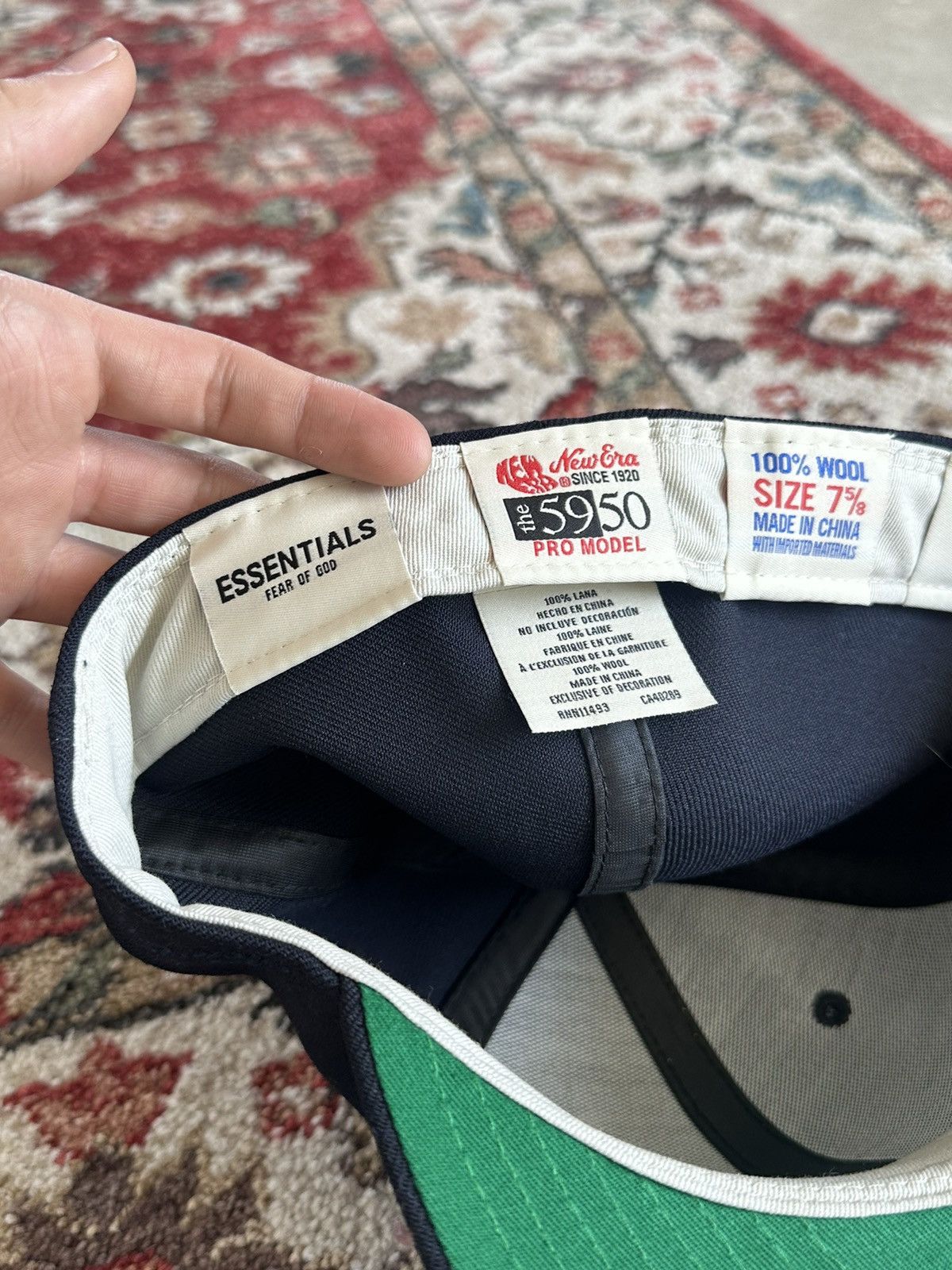 Essentials Fear Of God Essentials New Era Cap Size ONE SIZE - 10 Thumbnail