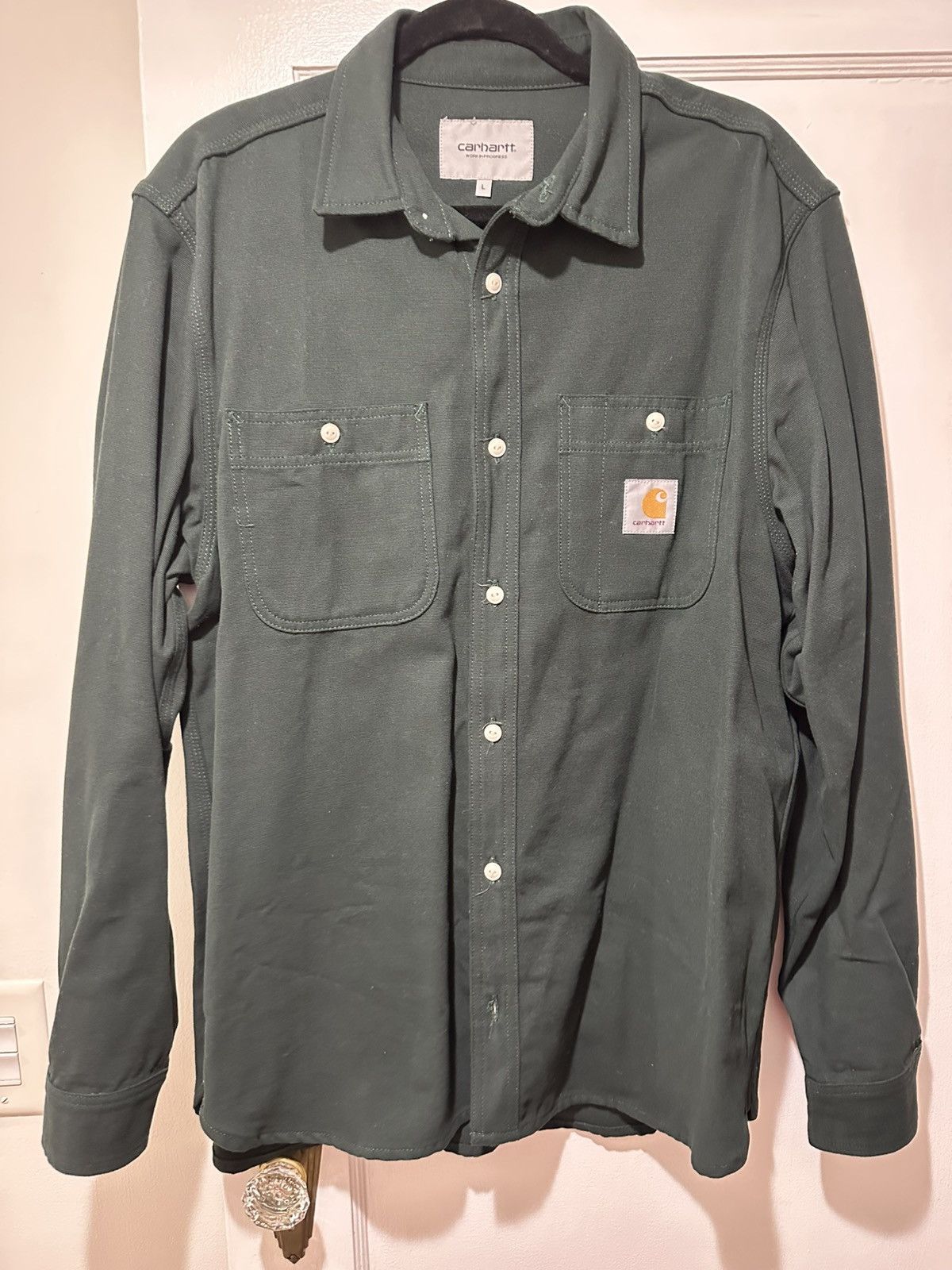 Carhartt Wip Carhartt WIP long sleeve button up Size US L / EU 52-54 / 3 - 1 Thumbnail