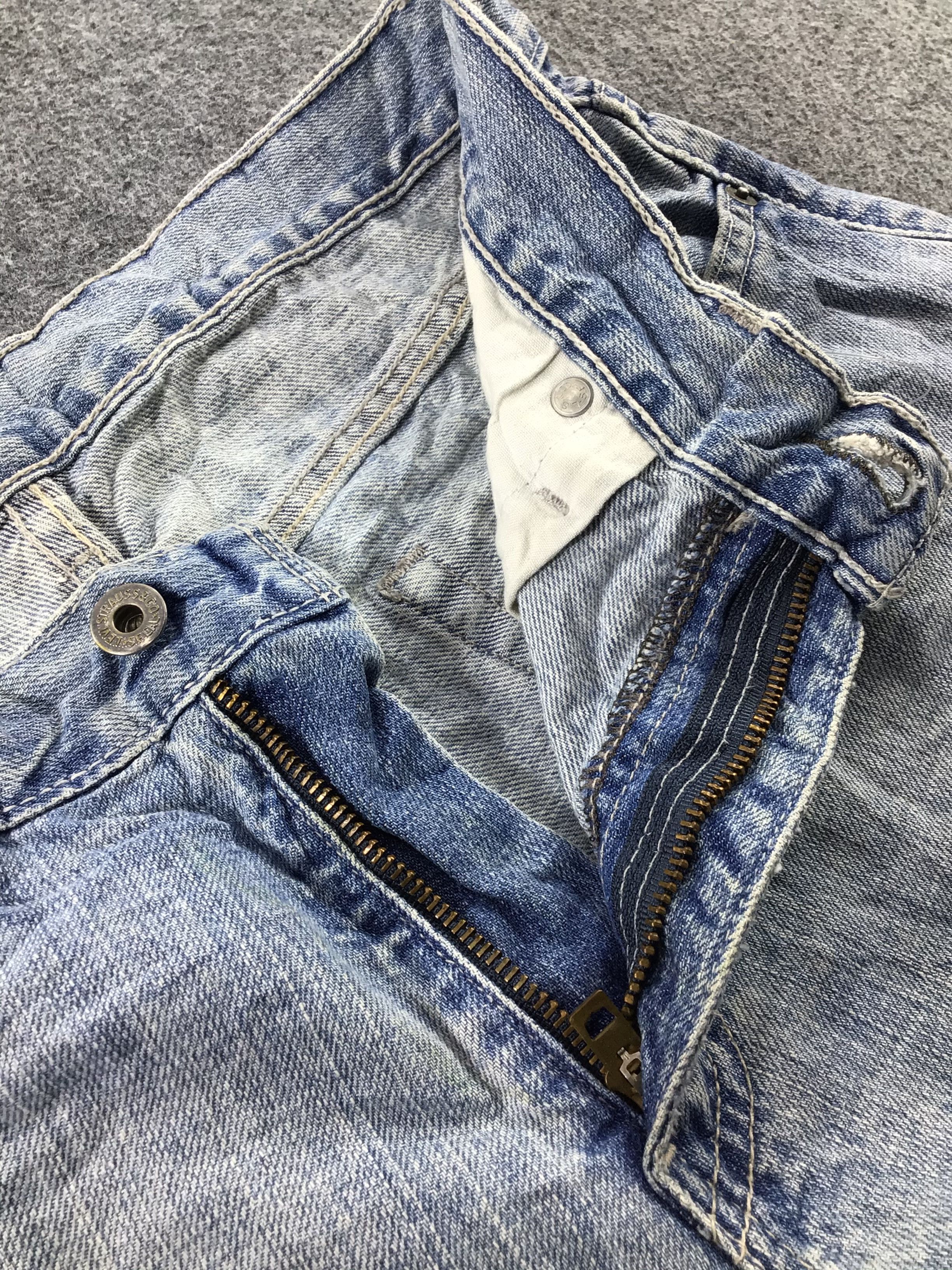 Levi's Vintage Levi's 514 Jeans Slim Straight Distress Denim KJ183 Size US 32 / EU 48 - 8 Thumbnail