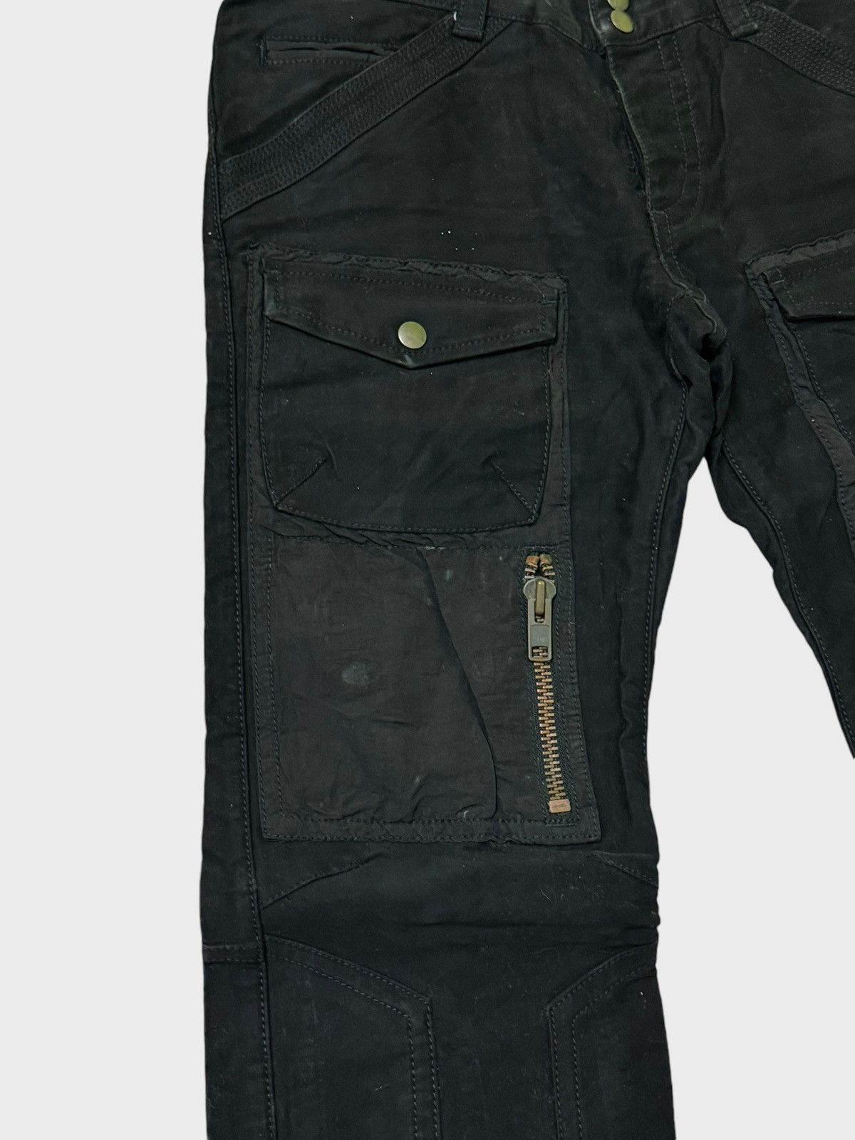 Comme Ca Ism KENJI ITO Comme Ca Multi Pocket Cargo Zipper Low Rise Pants Size US 30 / EU 46 - 7 Thumbnail