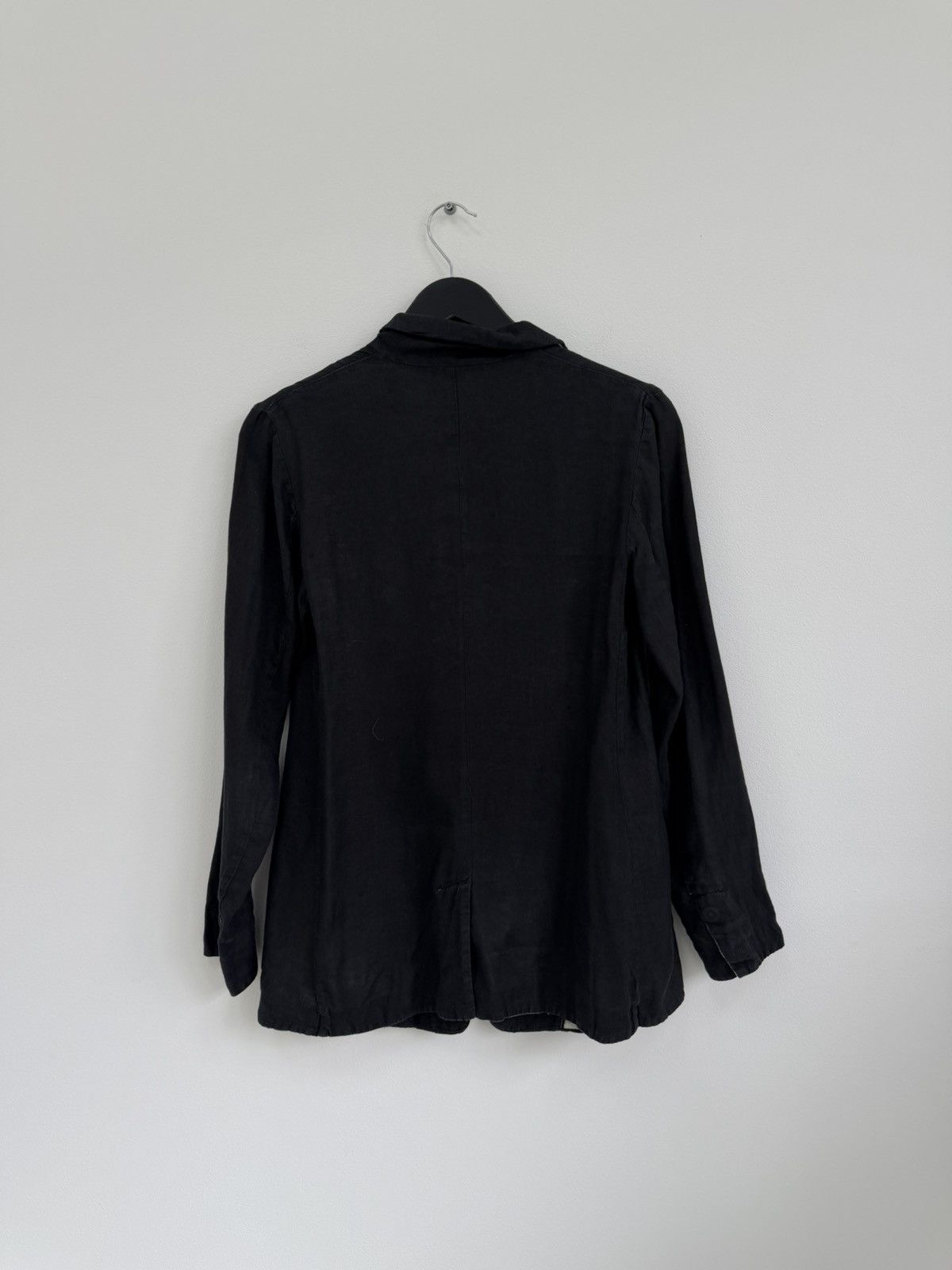 Transit Uomo Transit Uomo Black Blazer Avant-Garde Style Size 46S - 8 Thumbnail