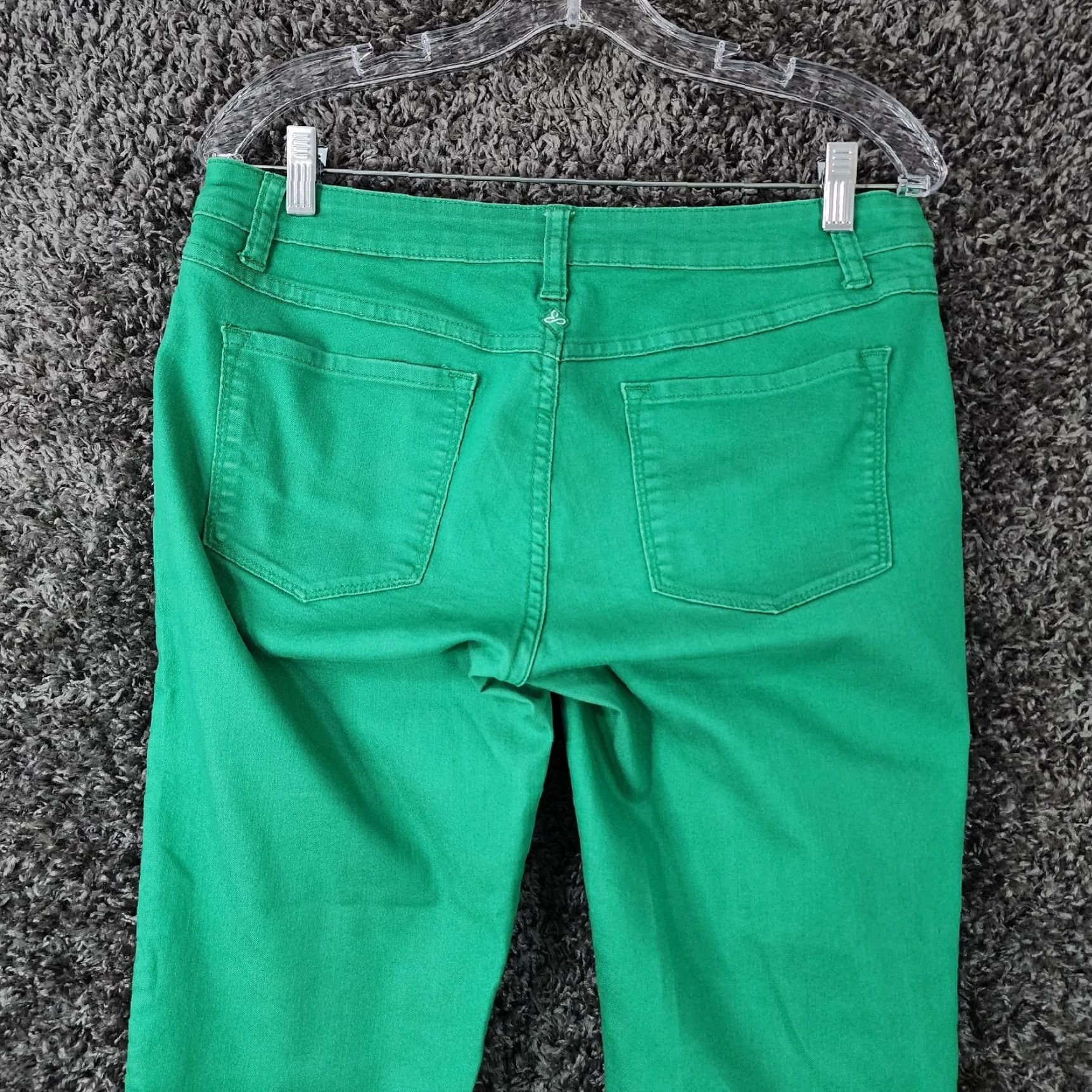 Prana Prana Womens Green Slim Fit Straight Leg Jeans Size 8 Size 30" / US 8 / IT 44 - 7 Thumbnail