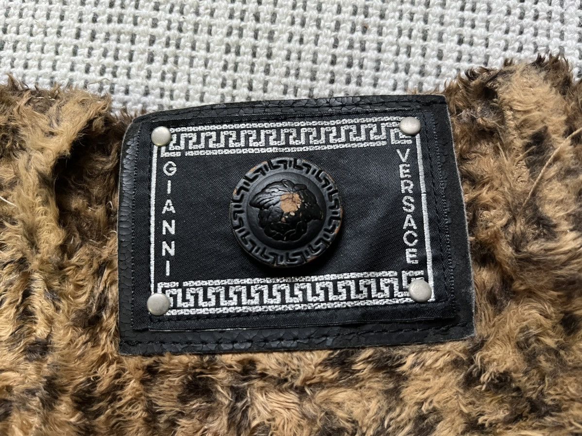 Versace Vintage Gianni Versace Faux fur leopard pants Size 26" / US 2 / IT 38 - 11 Thumbnail