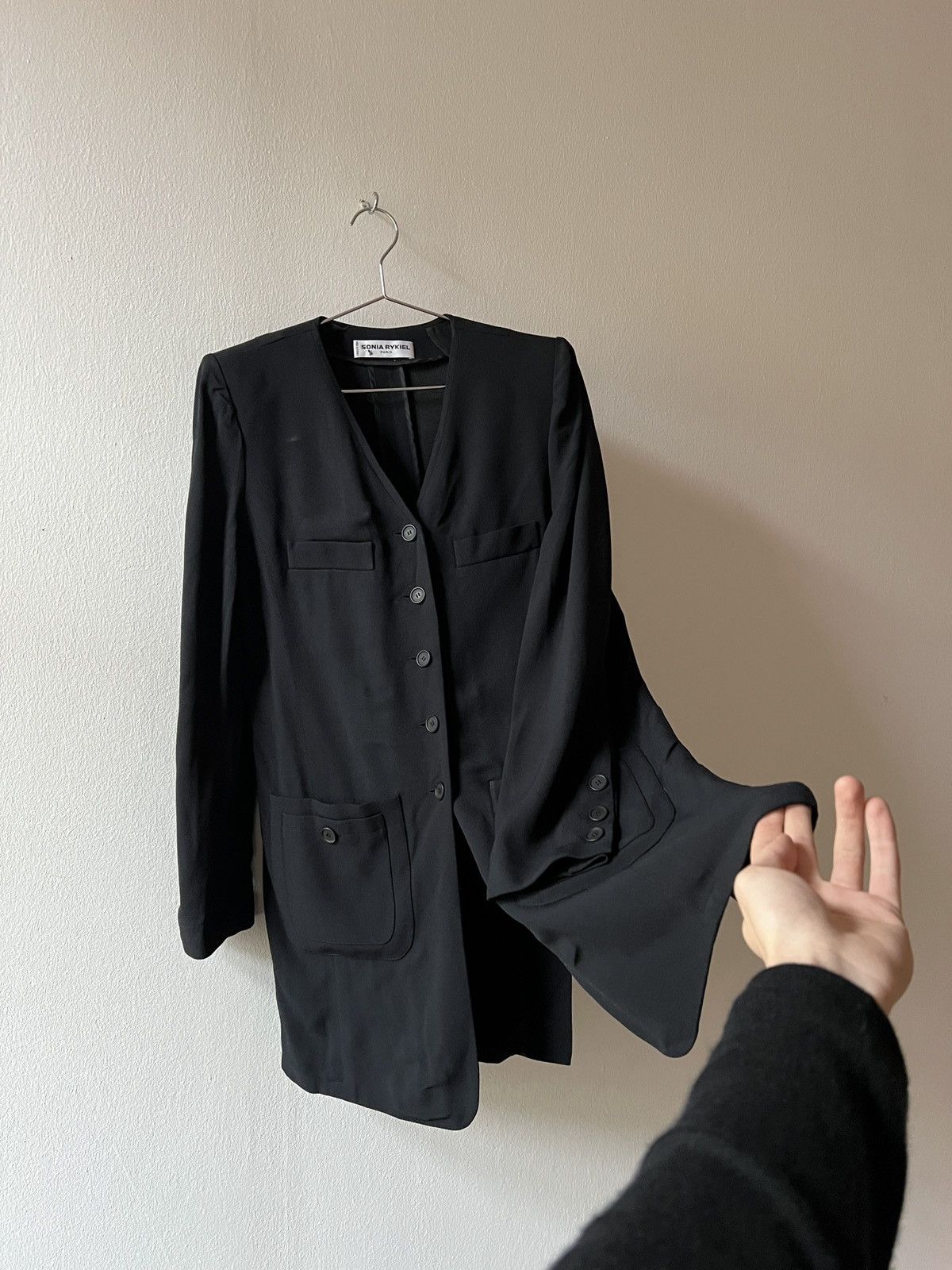 Sonia Rykiel Sonia Rykiel Full Pants Blazer Set Ann Demeulemeester Style Size 27" / US 4 / IT 40 - 20 Thumbnail