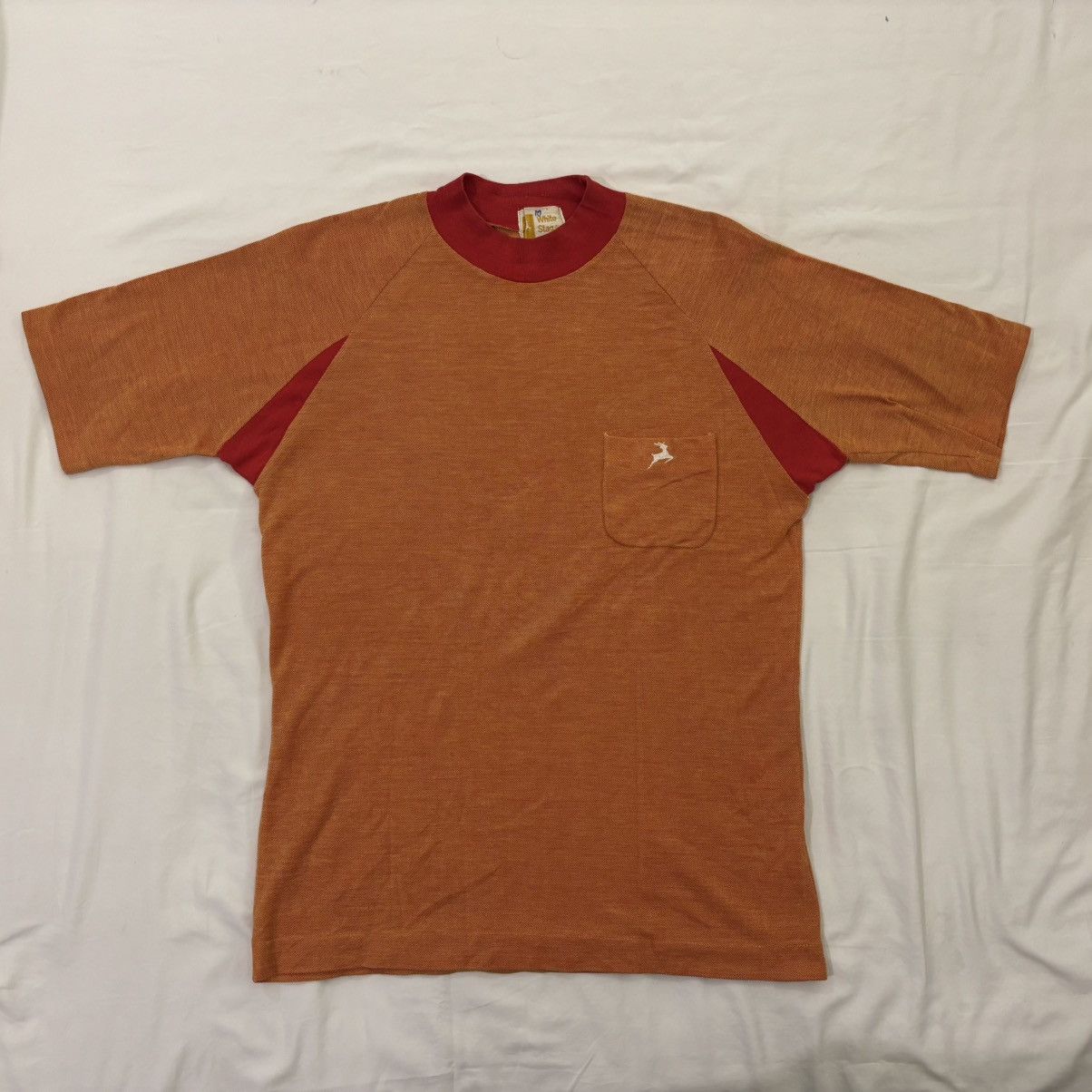 Vintage Vintage white stag tee Size US M / EU 48-50 / 2 - 1 Thumbnail