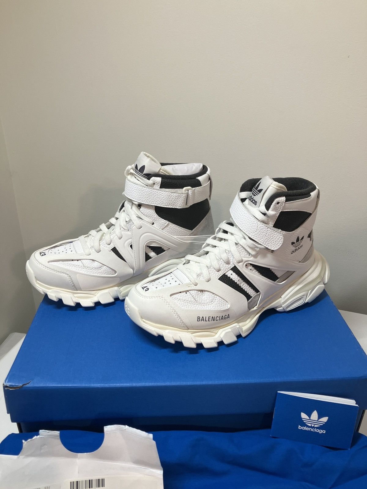 Adidas × Balenciaga Track Hike Sneakers - New Size US 10 / EU 43 - 2 Thumbnail