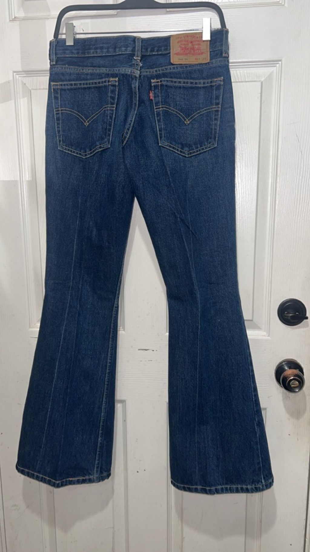 Levi's Women's Levi's Blue Flare Jeans W29 L32 Size 29" - 4 Thumbnail