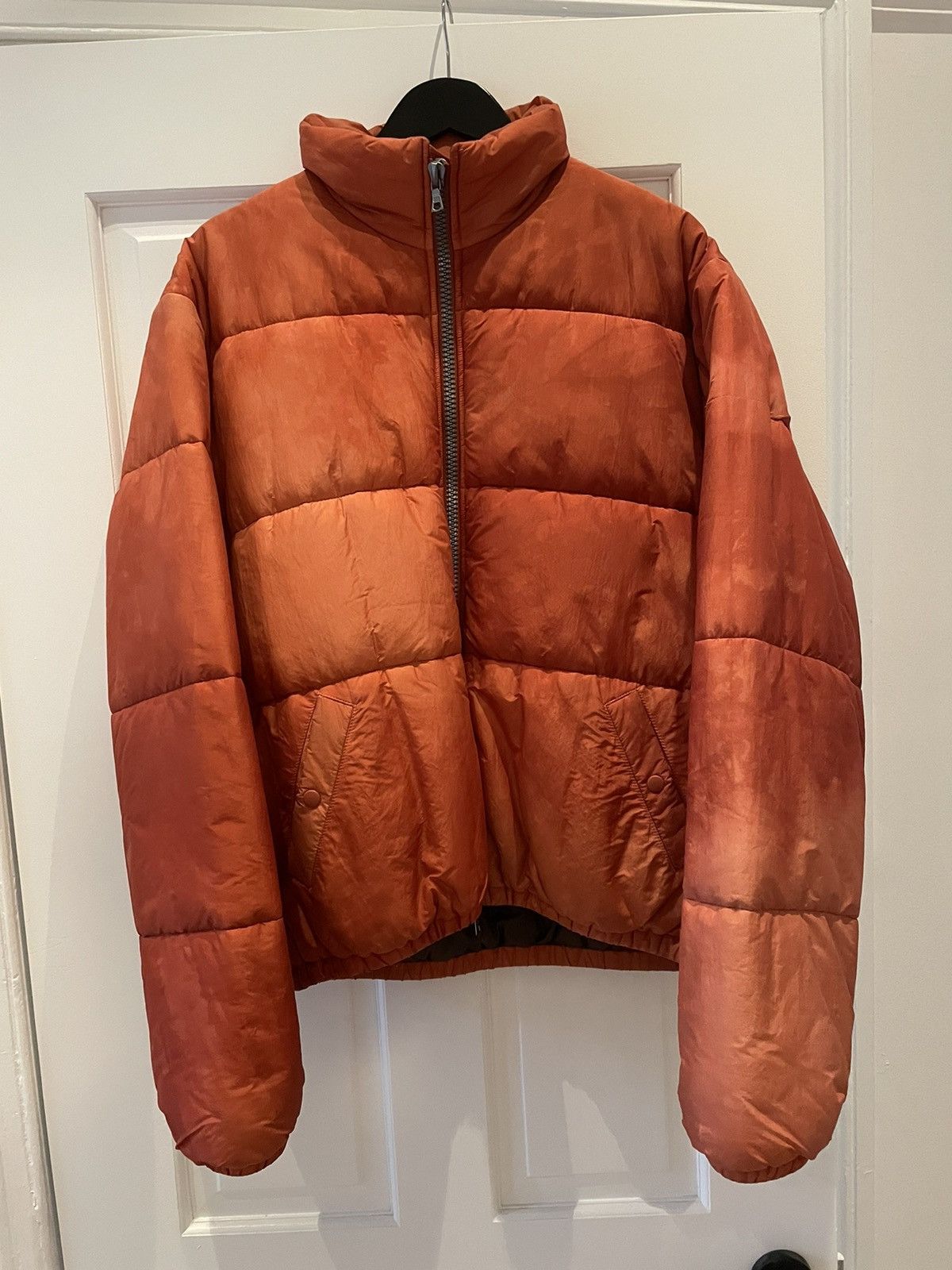 image of Our Legacy Walrus Puffer in Orange, Men's (Size Medium)