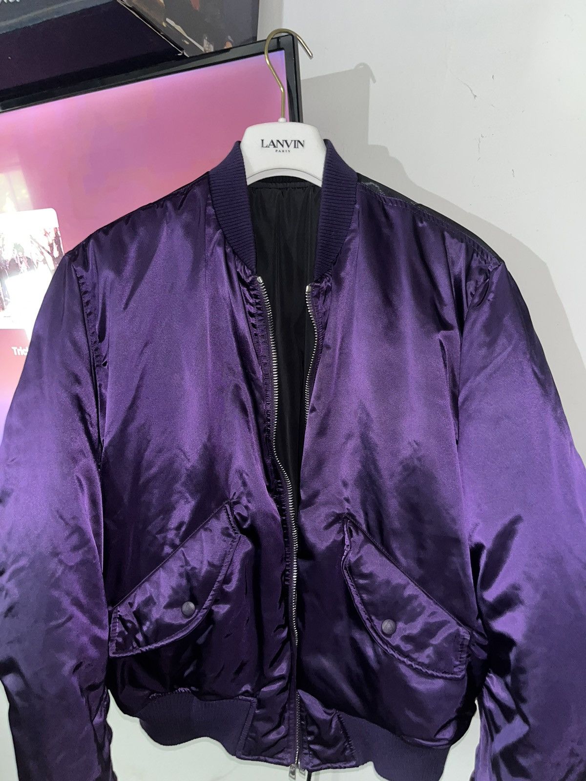 Lanvin Lanvin reversible Batman bolber Size US M / EU 48-50 / 2 - 1 Thumbnail