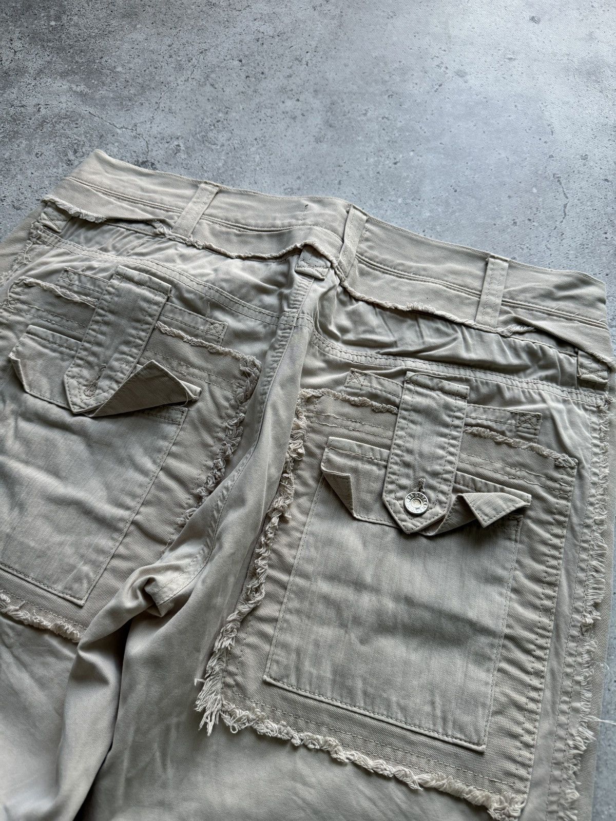 Dolce & Gabbana 🔥 Dolce&Gabbana Archive 00s PatchWork Distressed Pants Size US 34 / EU 50 - 11 Thumbnail