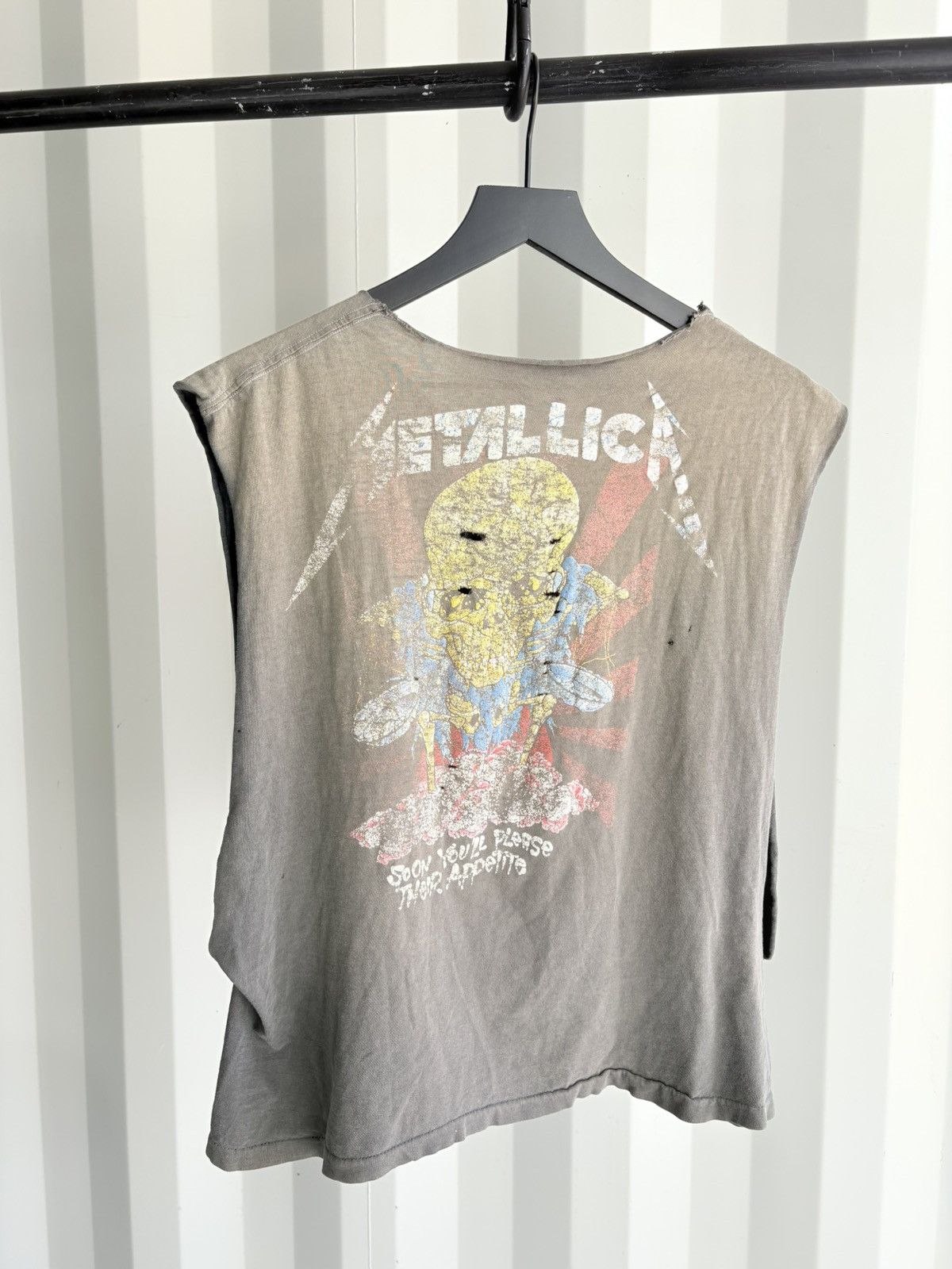 Band Tees Thrashed Metallica Distressed Faded Shirt ERD Grunge Size US L / EU 52-54 / 3 - 2 Thumbnail