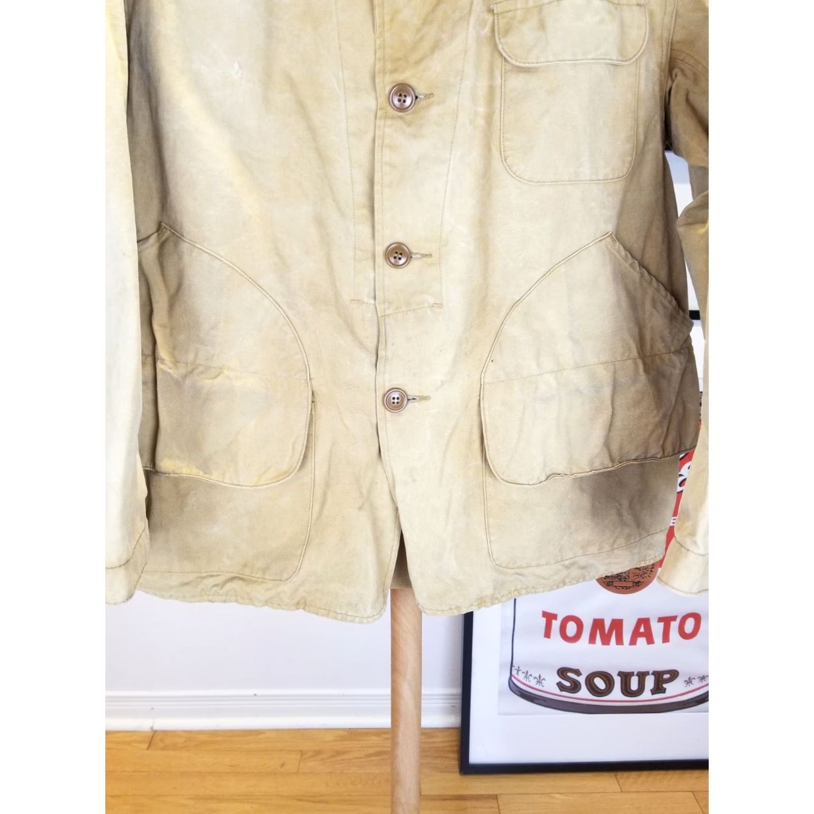 Vintage VINTAGE DRYBAK JACKET Men Shirt 42 Brown Canvas Duck Hunting Military 42 Mens Size US XS / EU 42 / 0 - 3 Thumbnail