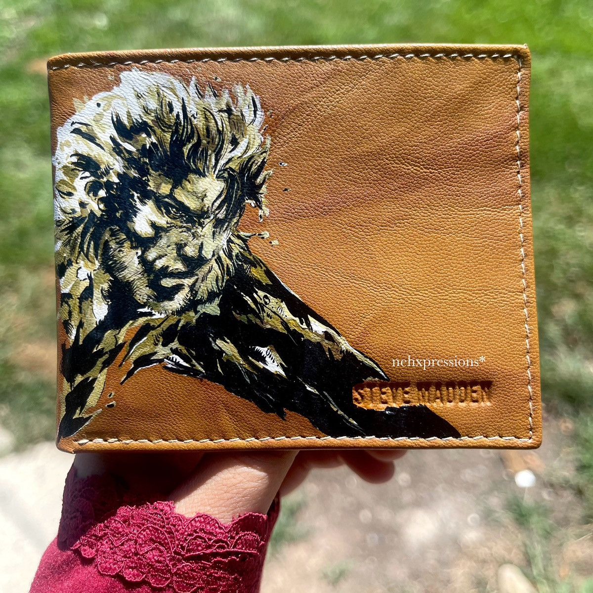 Steve Madden Metal Gear [Nehx] Custom Steve Madden Wallet Size ONE SIZE - 2 Thumbnail