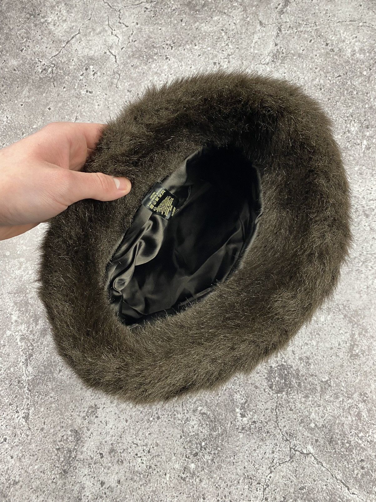 Hysteric Glamour × If Six Was Nine × Vintage Vintage Y2k Fuzzy Fur Faux Bucket Hat If Six Was Nine Size ONE SIZE - 4 Thumbnail