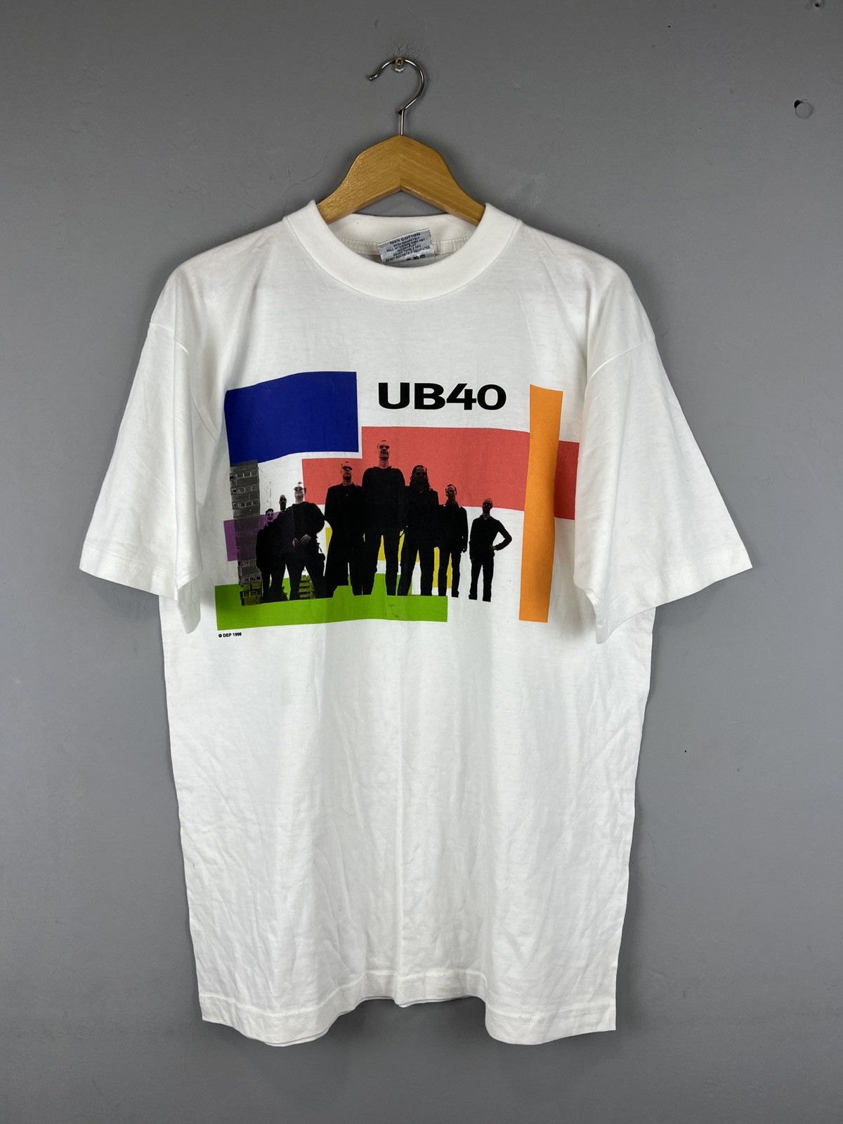 Band Tees Vintage UB40 1998 DEP licence tour tee 2 side print y2k Size US L / EU 52-54 / 3 - 1 Thumbnail