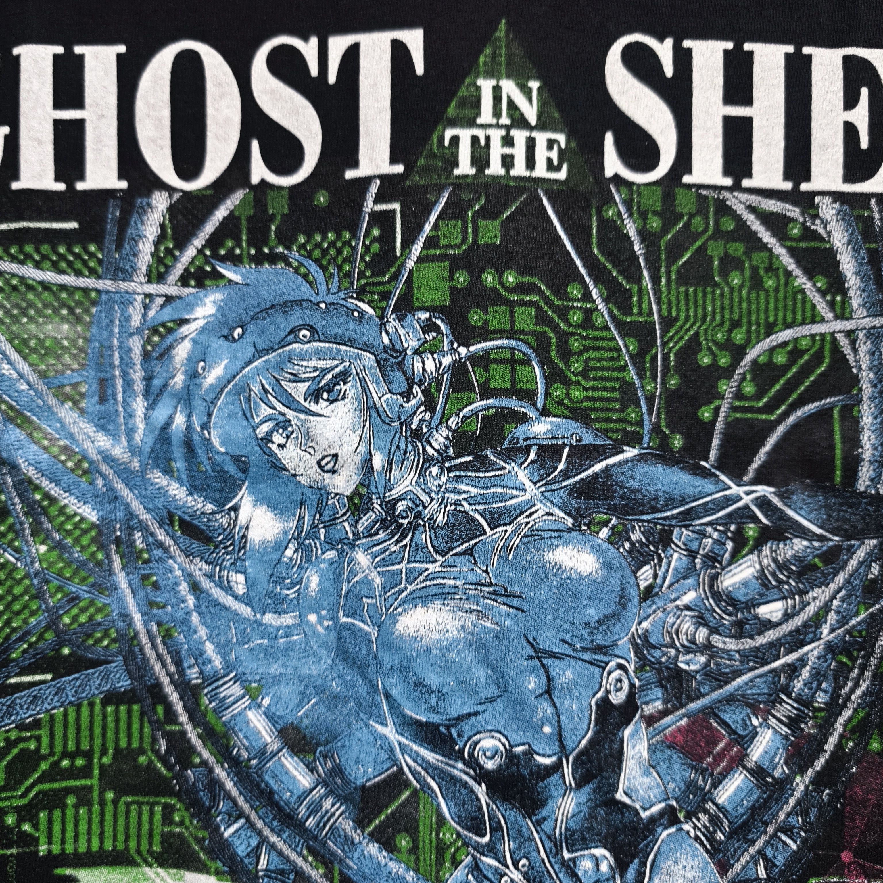 Anime Ghost In The Shell Inhuman Made T-shirt Size US XL / EU 56 / 4 - 5 Thumbnail