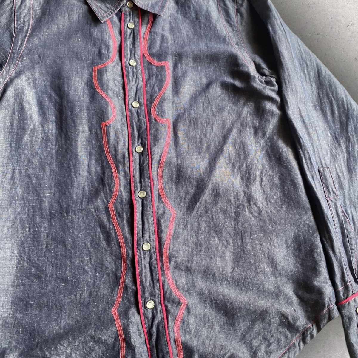 Jean Paul Gaultier Sexual Crime Western Shirt Size US M / EU 48-50 / 2 - 3 Thumbnail