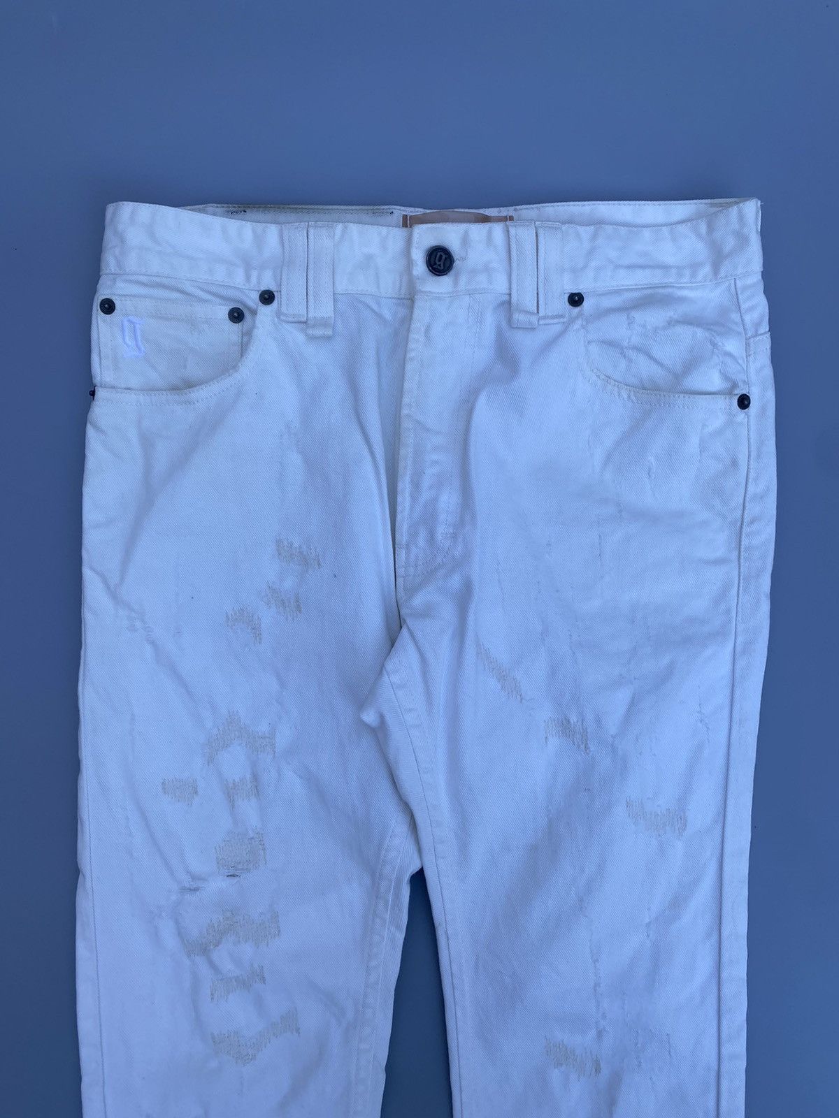 John Galliano S/S 2011- Distressed Denim Pants Size US 32 / EU 48 - 4 Thumbnail
