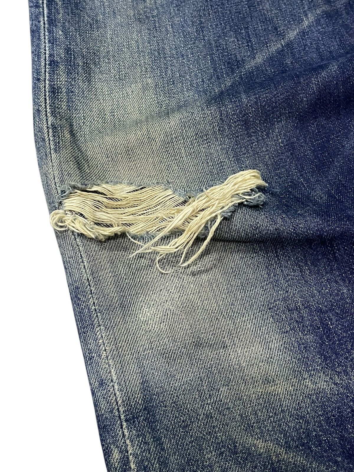 Levi's × Vintage Vintage Levis 501XX Faded Mud Wash Distressed Jeans Size US 30 / EU 46 - 8 Thumbnail