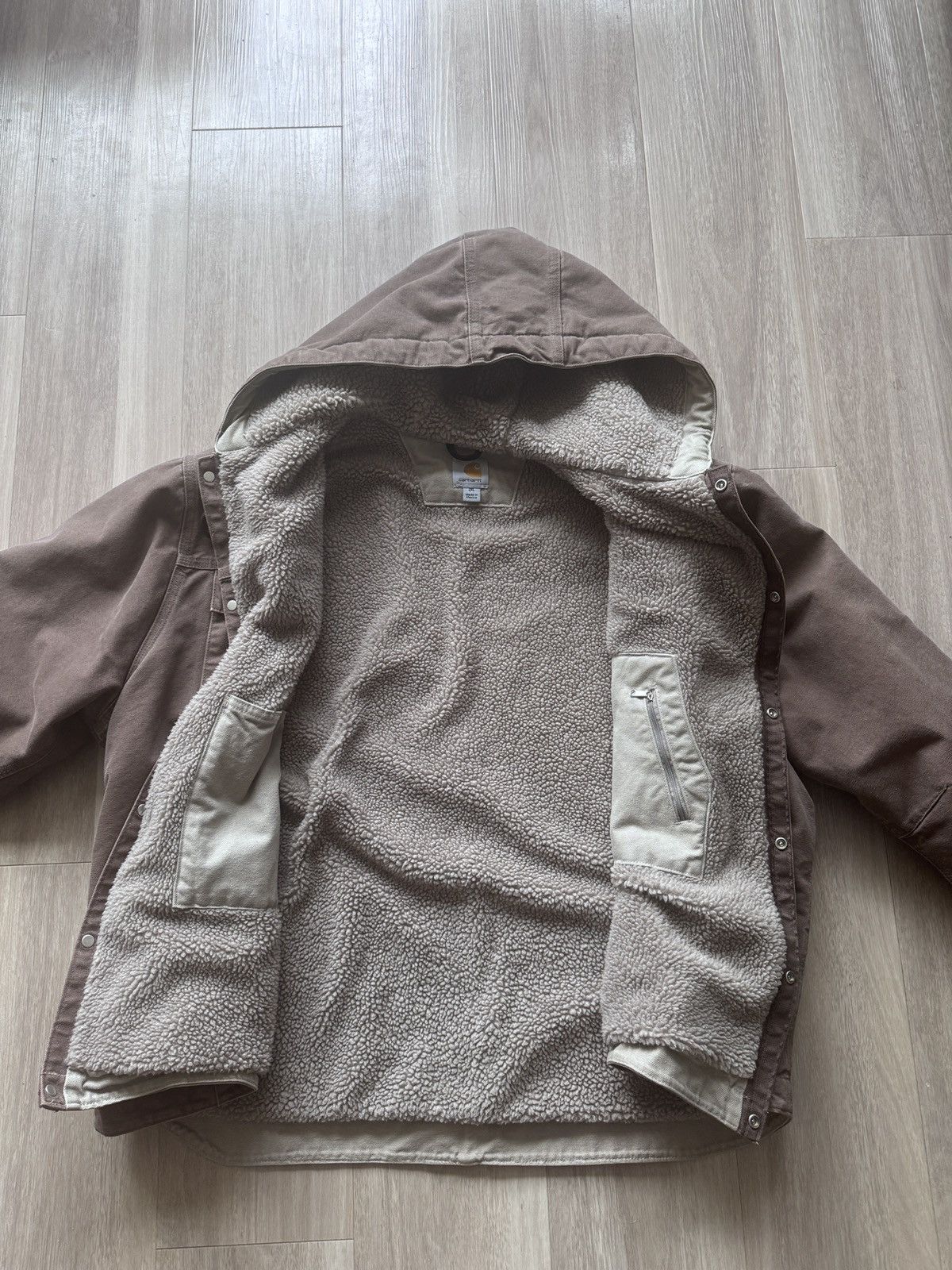 Carhartt Vintage Carhartt Hooded Jacket Size US XXL / EU 58 / 5 - 4 Thumbnail