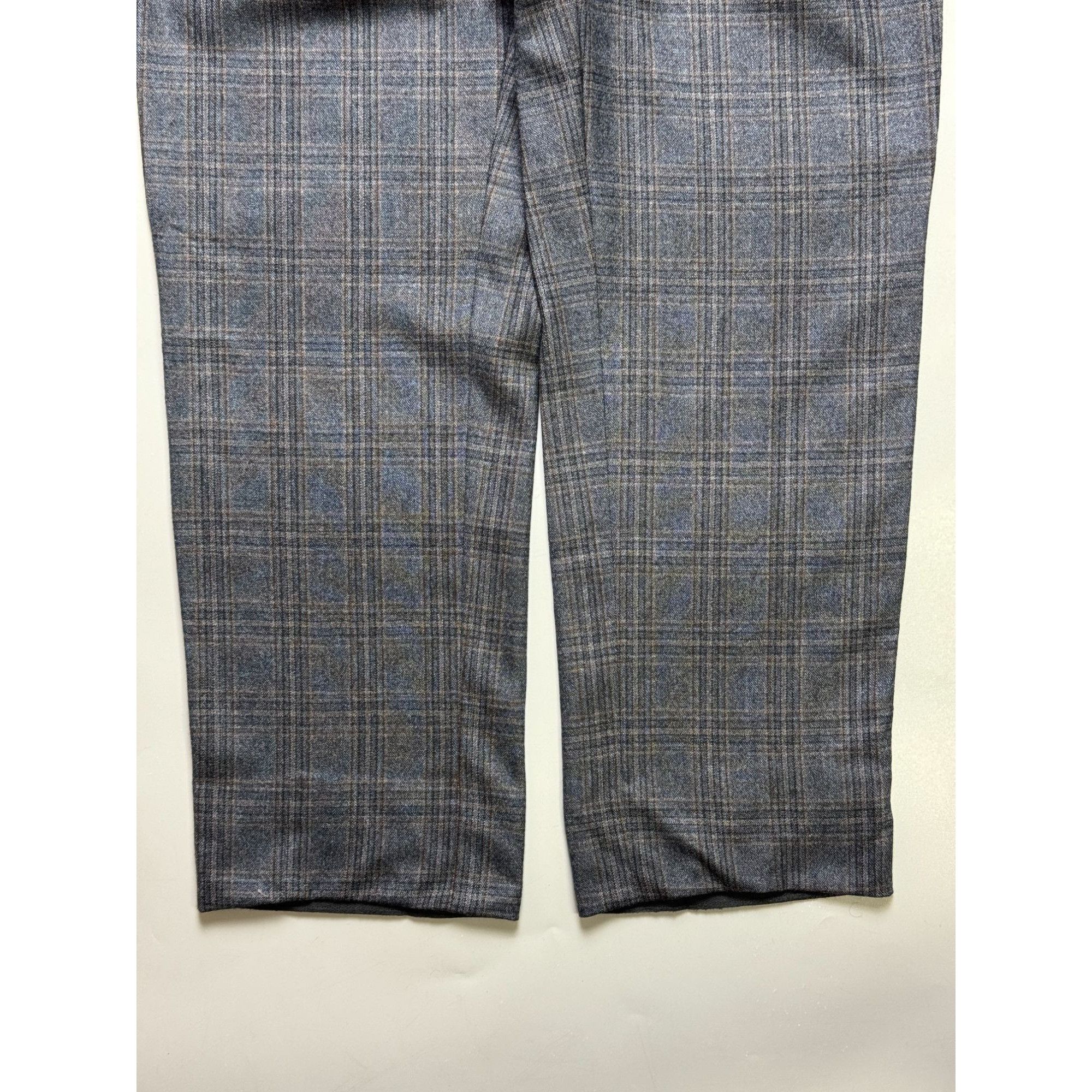 Brioni Brioni Moena Checkered Wool Trousers Pants Size US 36 / EU 52 - 2 Thumbnail