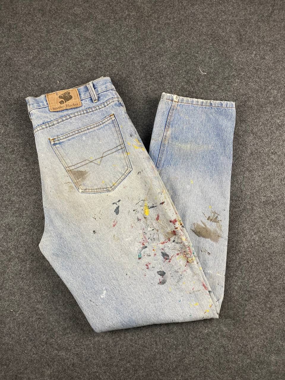 Stanley Blacker stanley blacker paint splatter denim Size US 36 / EU 52 - 2 Thumbnail