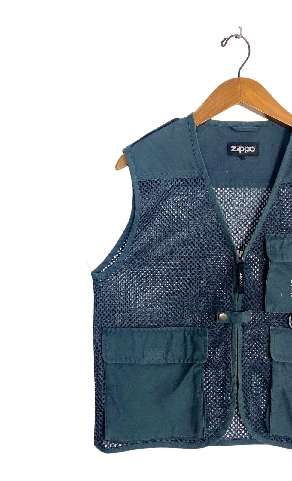 Zippo Rare‼️ Zippo Tactical Mesh Cargo Pocket Vestcoat Size US S / EU 44-46 / 1 - 2 Thumbnail