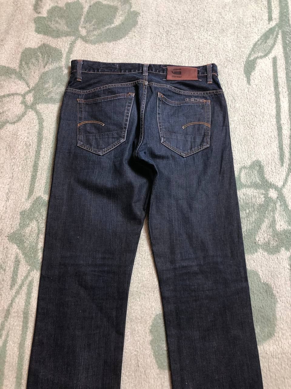 G-Star Vintage G-Star RAW Jean Faded Japan Baggy Style Size US 33 - 18 Thumbnail